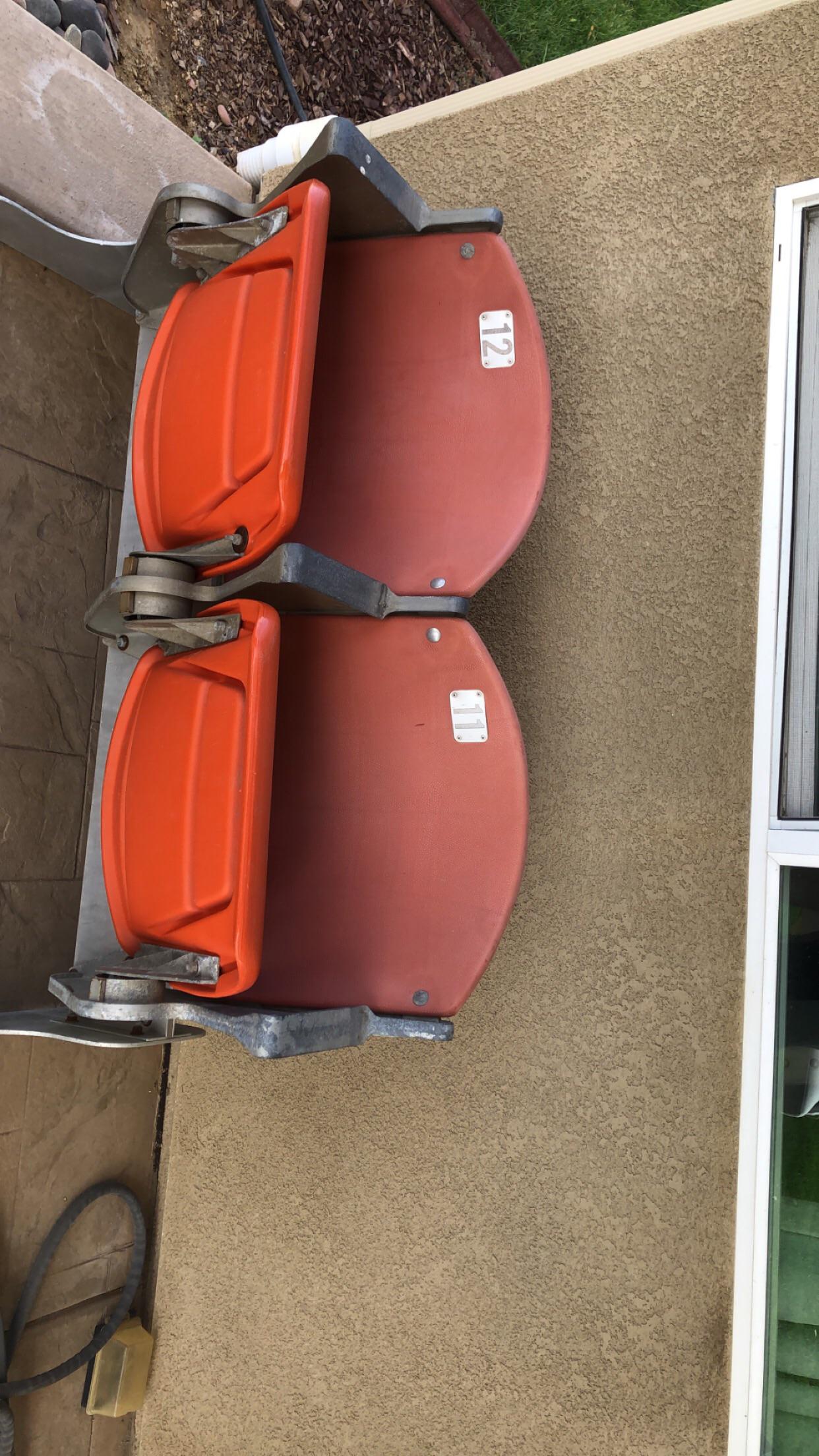 Original seats from prePetco Era r/Padres