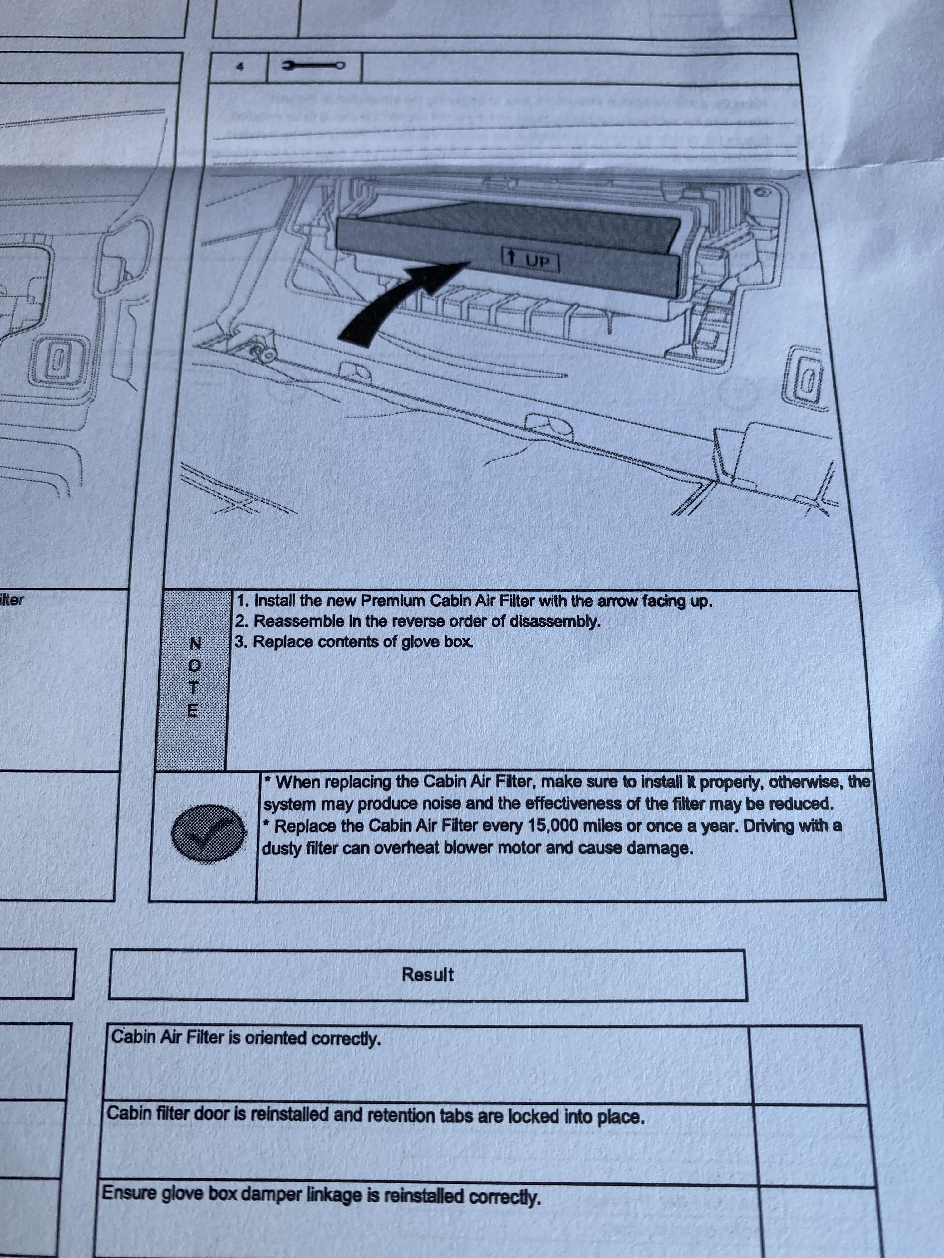Changing the cabin filter on my wife’s 2019 Optima. Noticed the