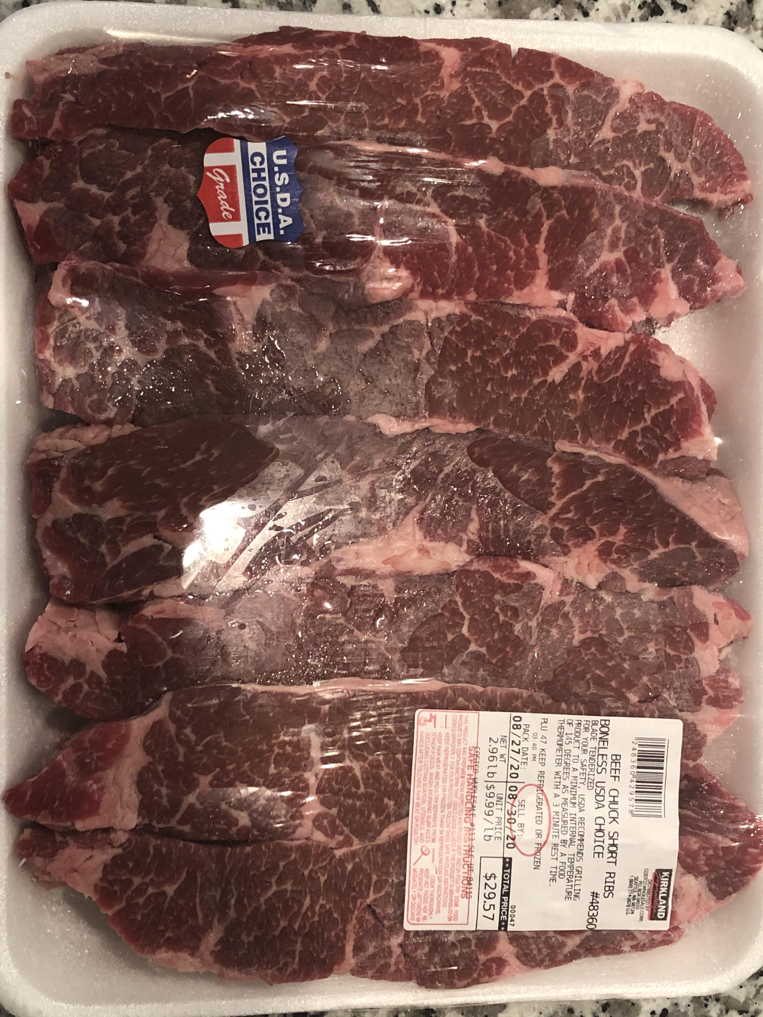 How to cook this cut from Costco? Is it short rib, beef chuck, or