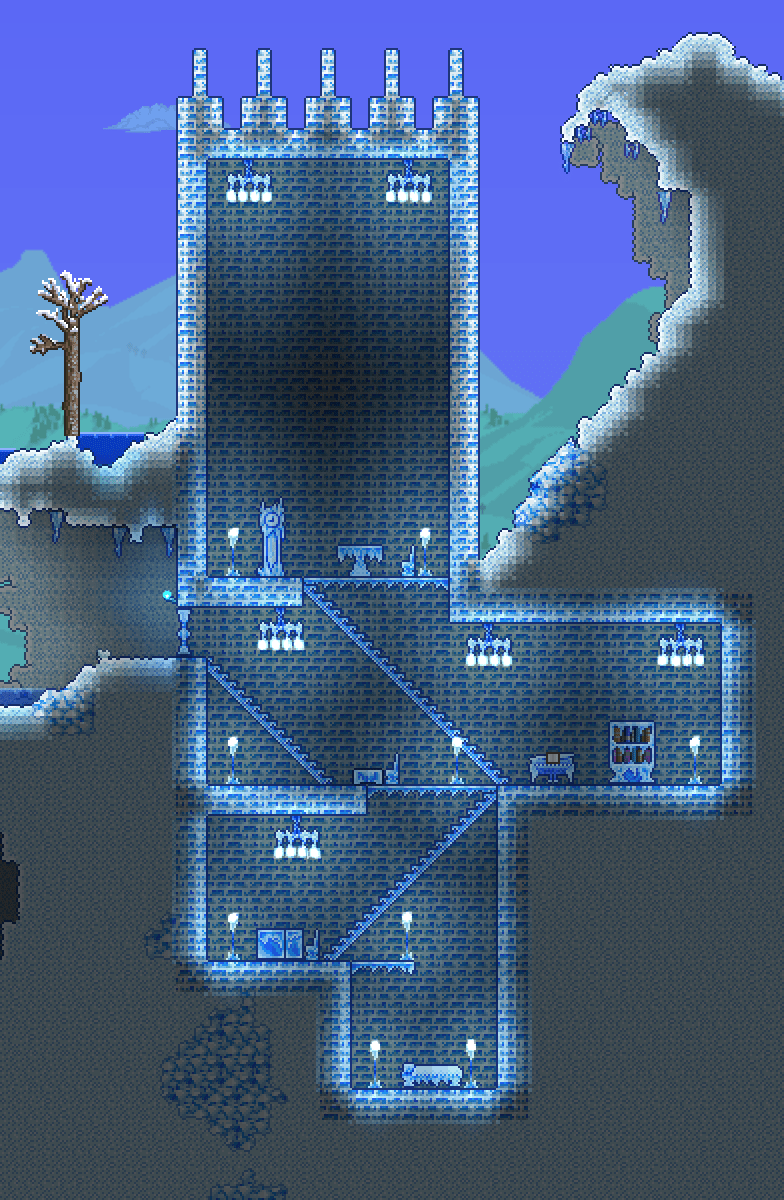 Ice Castle r/Terraria
