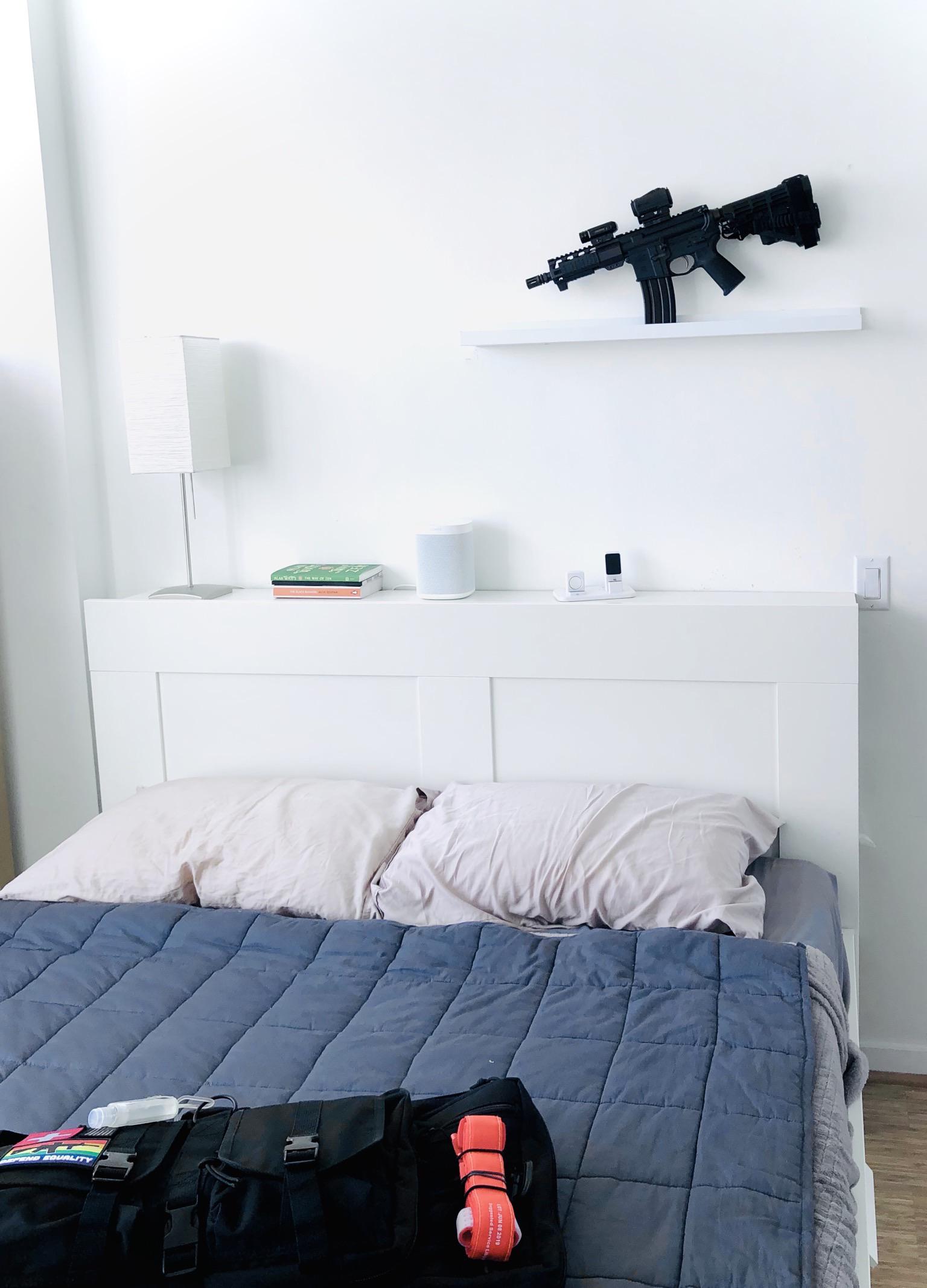 Male living space decor r/ar15