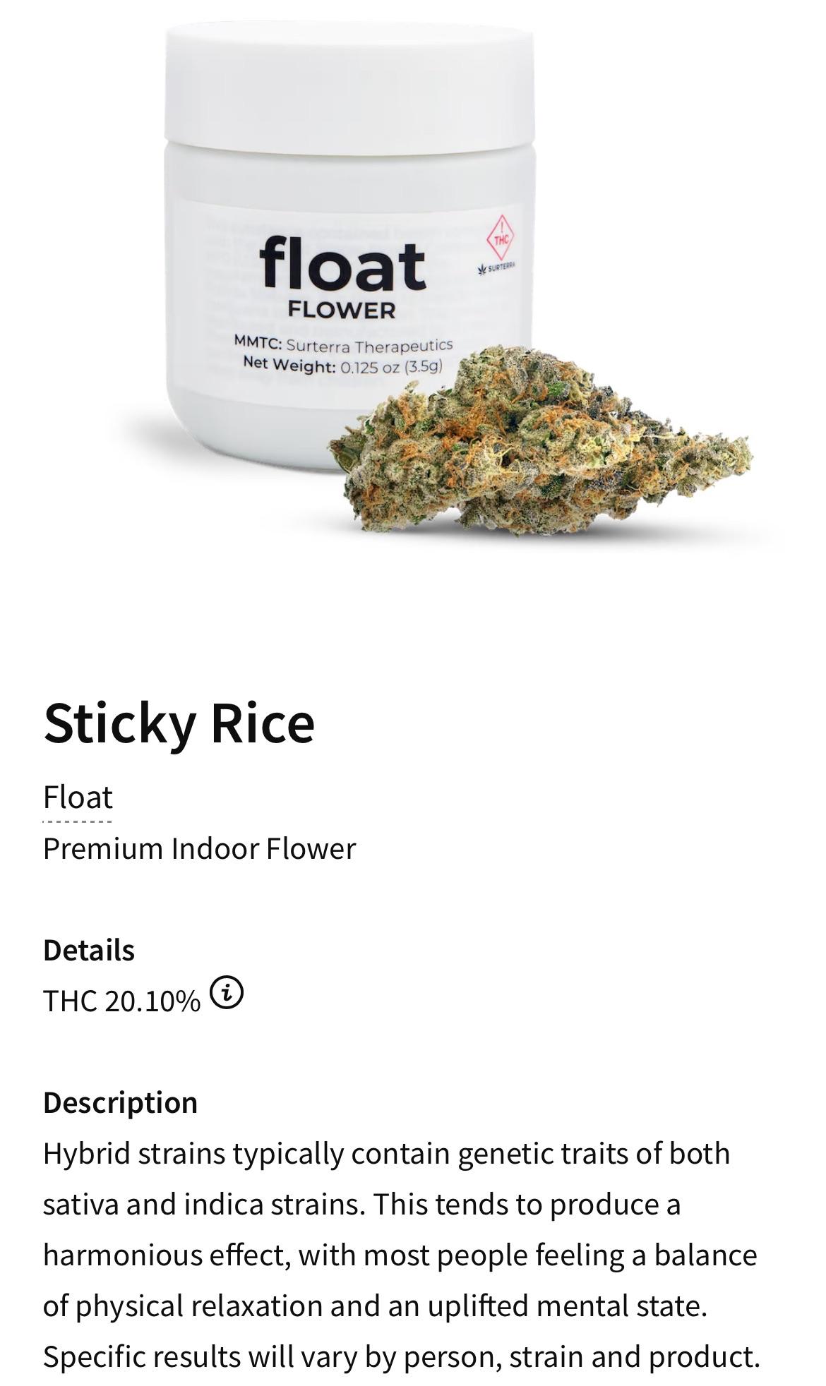 Anyone have info about this Sticky Rice strain from Surterra? r