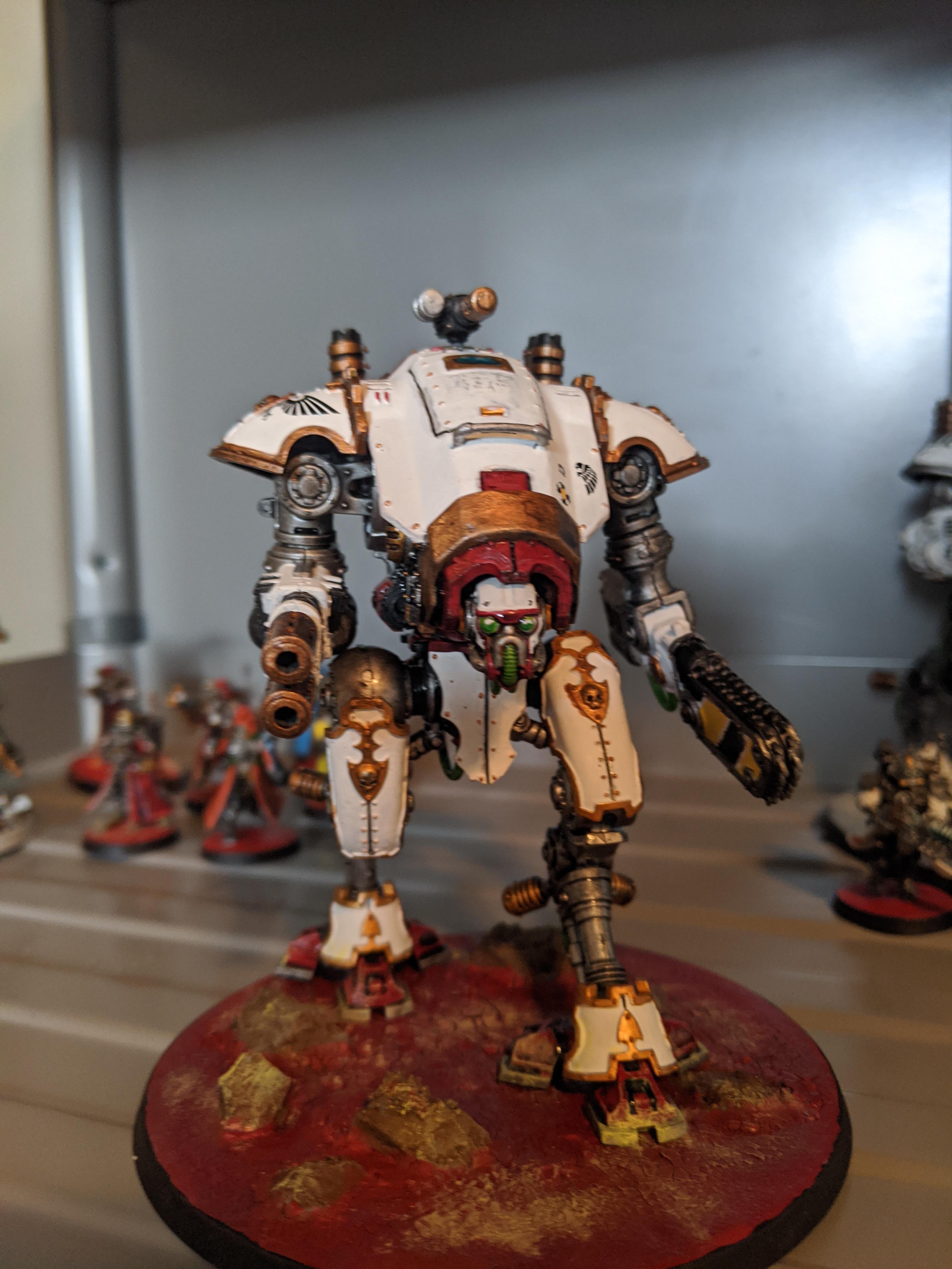 Practicing my white armor painting... C&C and appreciated r