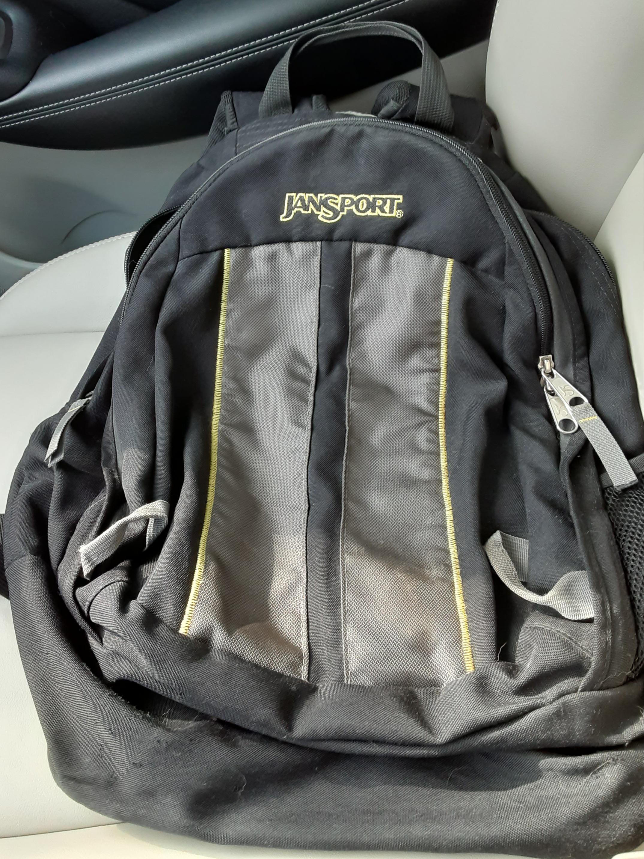 20+ year Jansport backpack. Together in good times and bad times. r