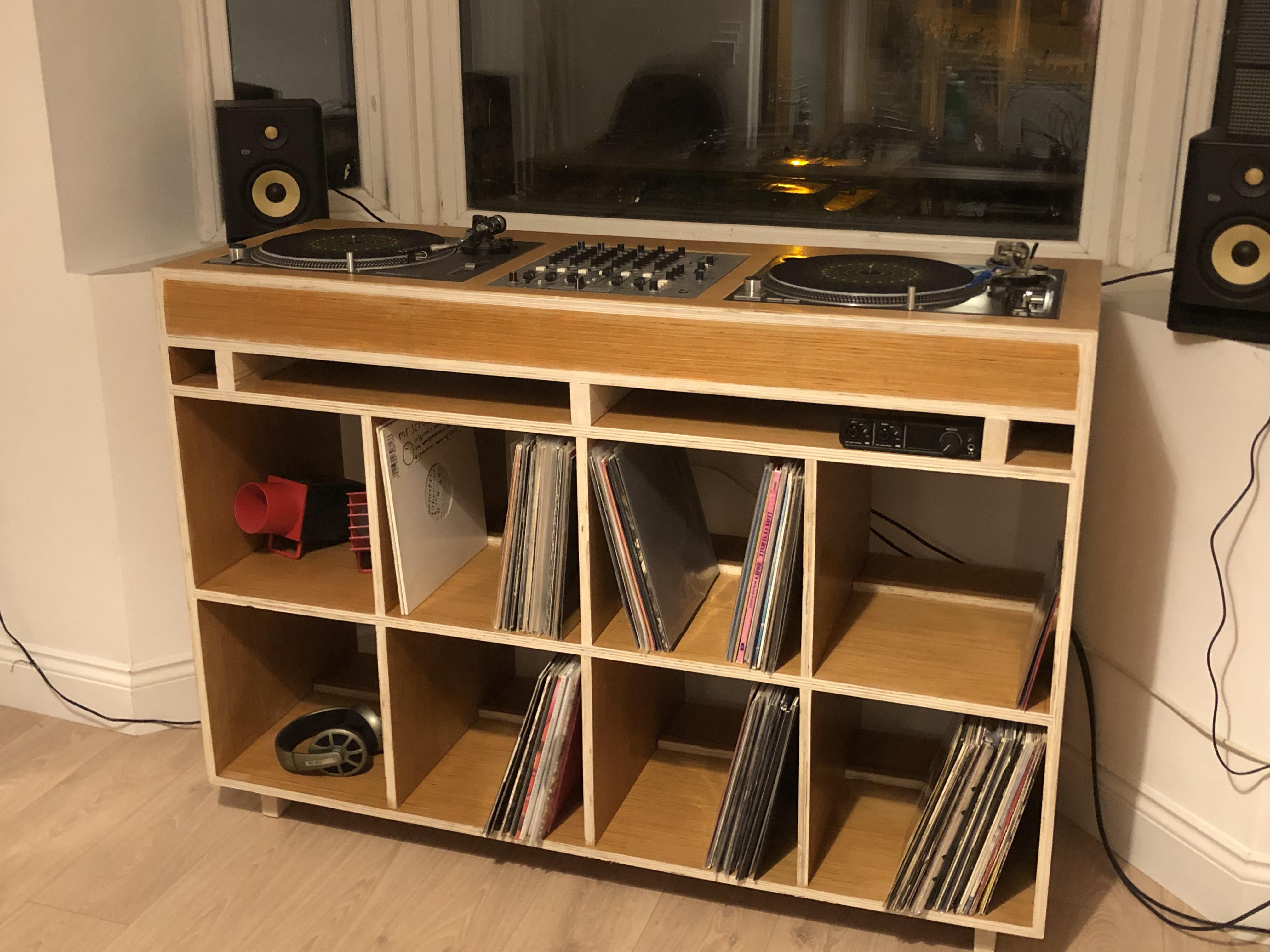 Has anyone researched the Ikea Eket line for record storage feasibility