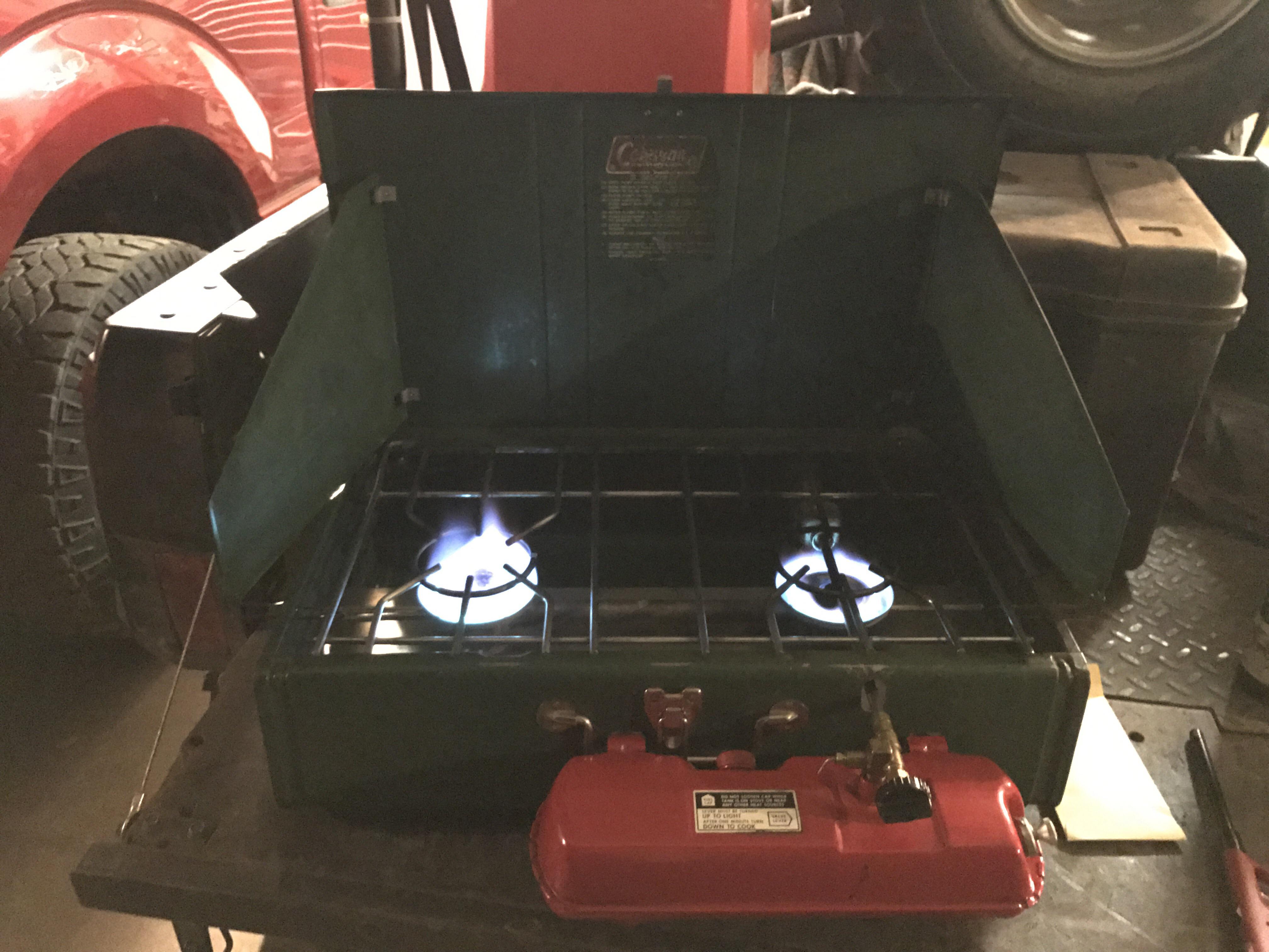 Restored My Dads old 413G Coleman White Gas Stove. Thanks to Mike from