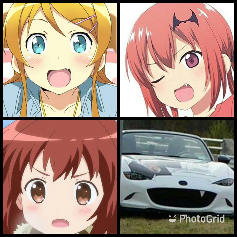 Anime Girl With Fangs