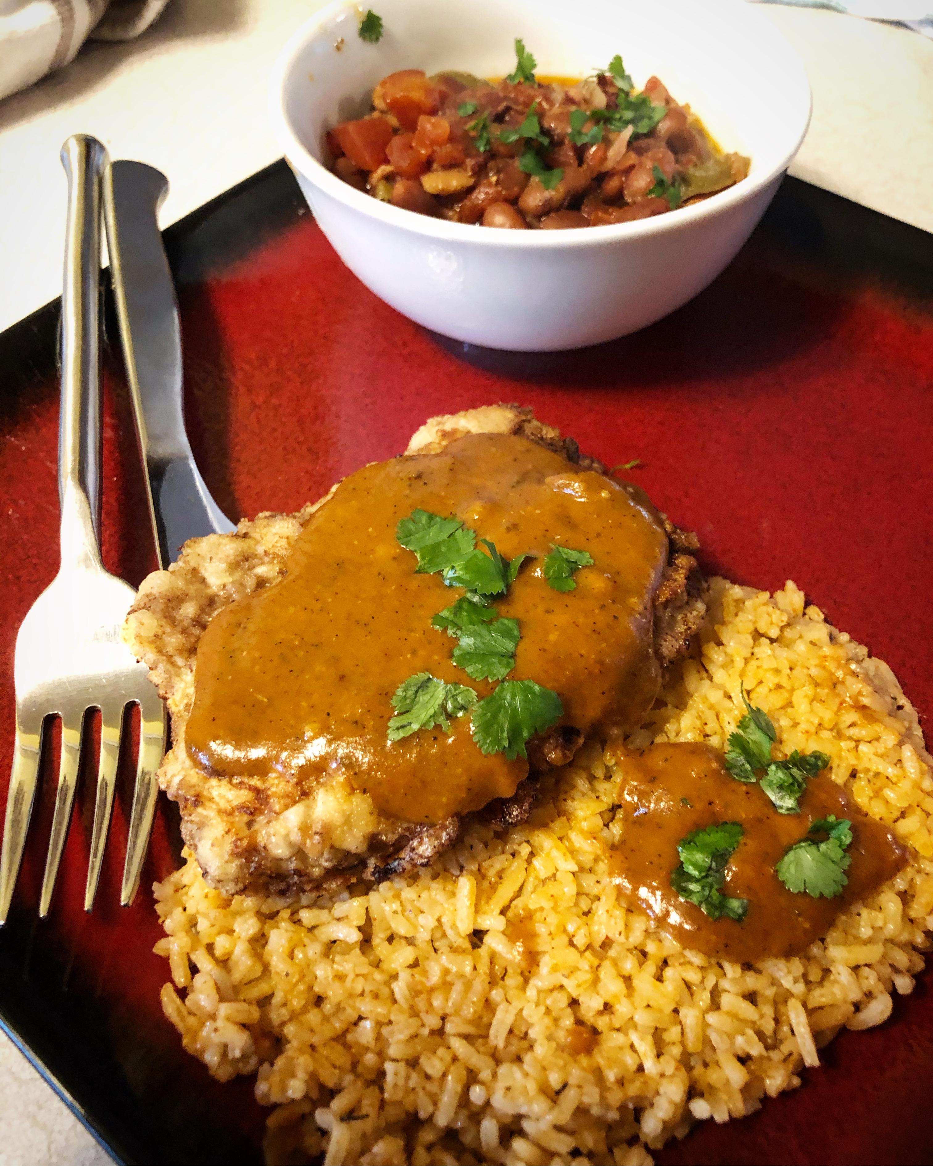 Tried out the new wild and whole recipe of fried deer meat with a chili