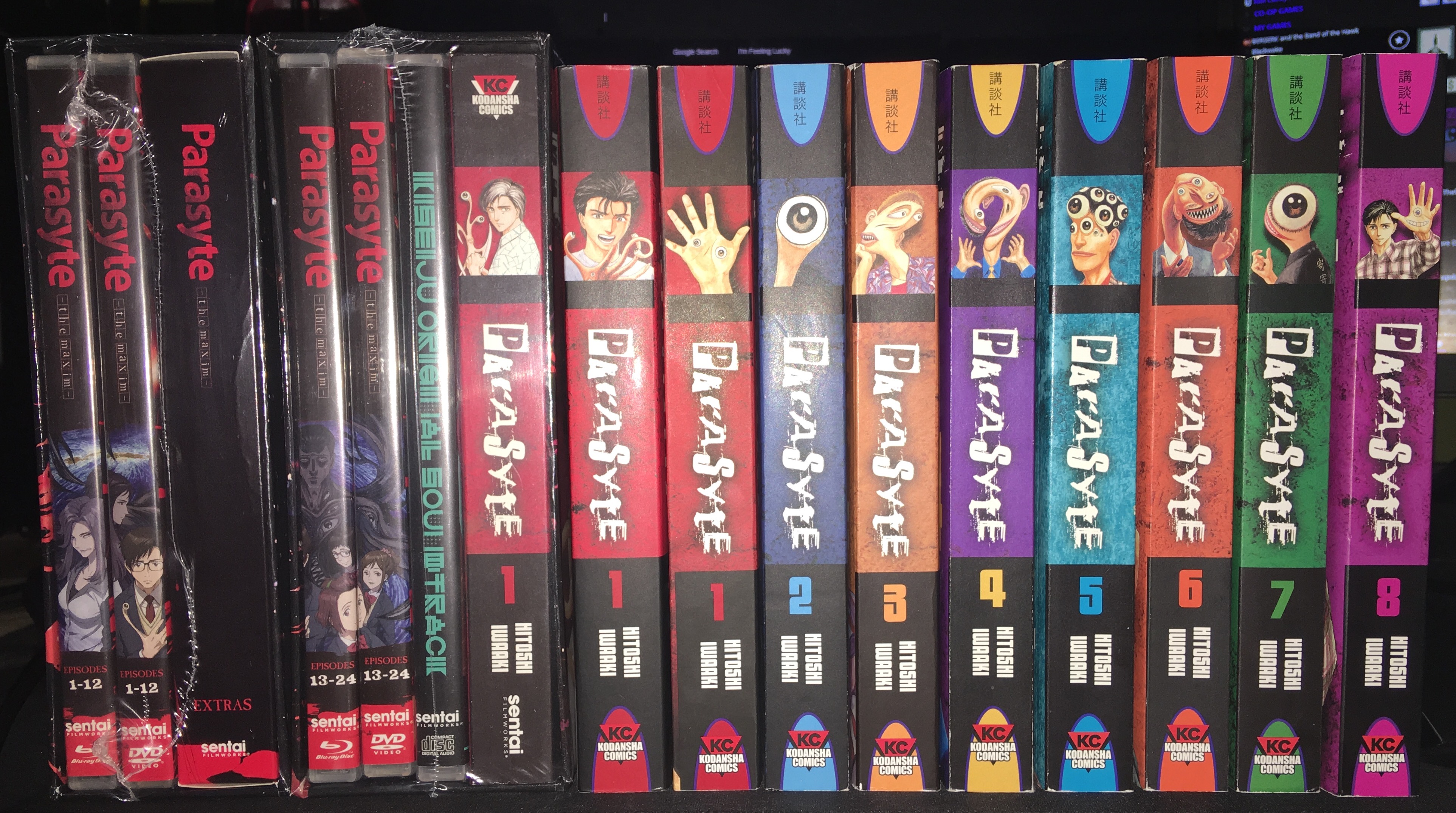 Thought you guys might enjoy my Parasyte collection ;) Parasyte