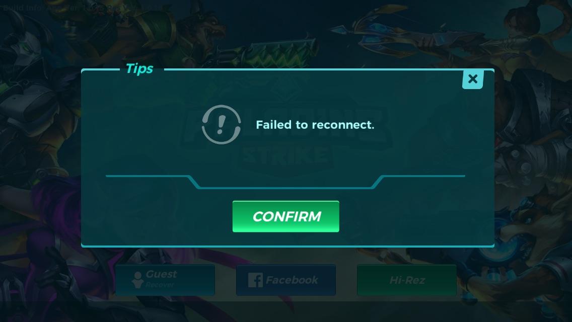 Paladins PTS not working? r/PaladinsStrike