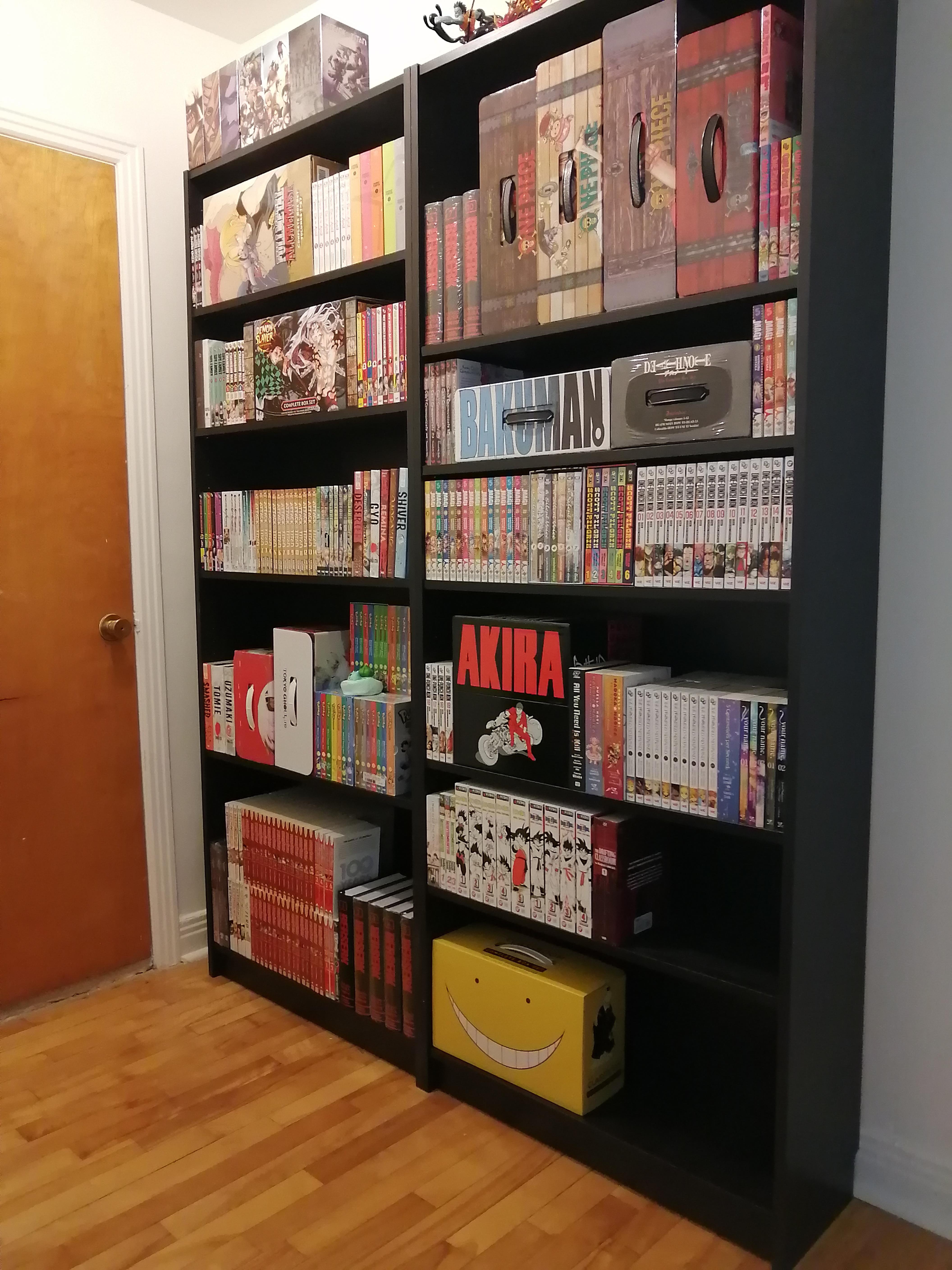 I finally placed my manga collection in the shelfs r/manga