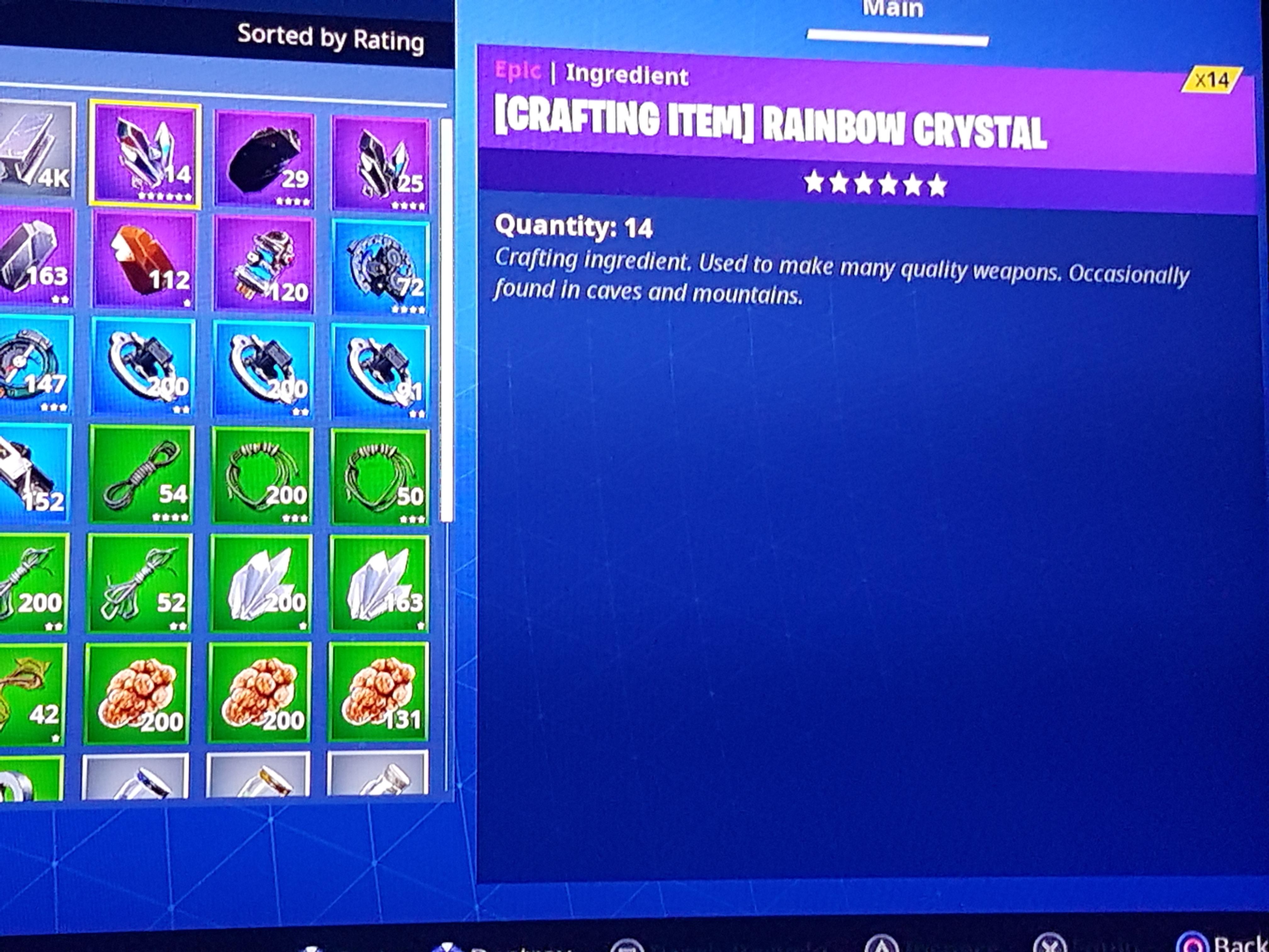 What are these rainbow crystals used for? r/FortniteSavetheWorld