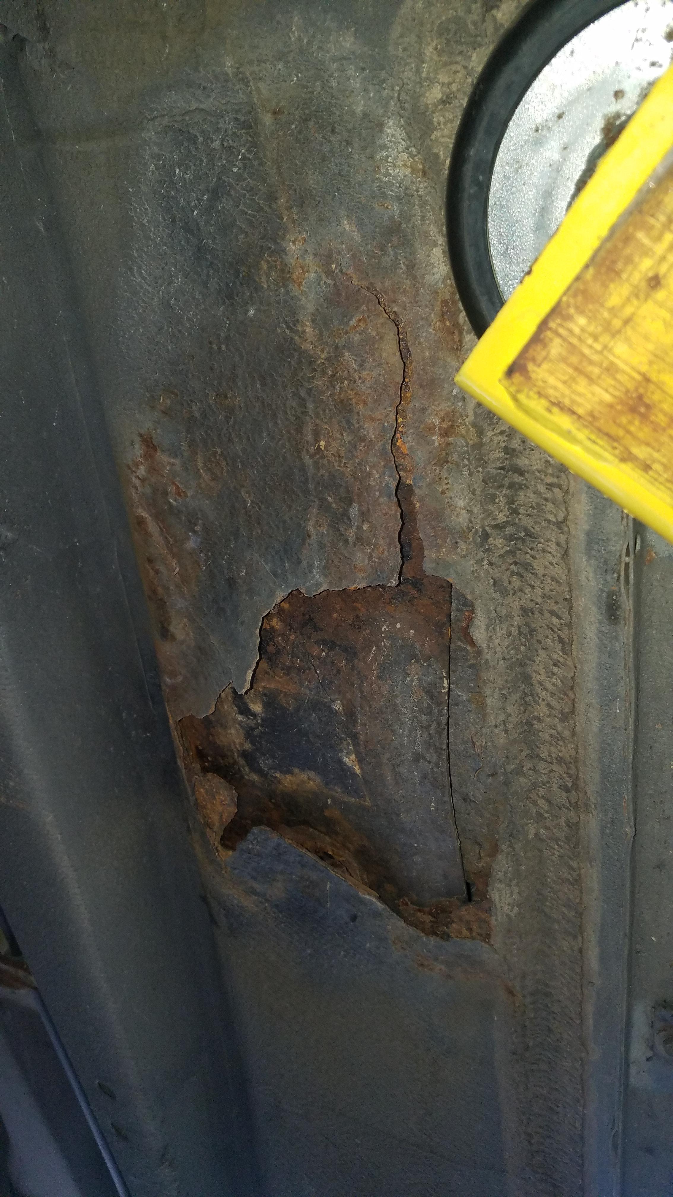 customer states carpet gets really wet when it rains... r