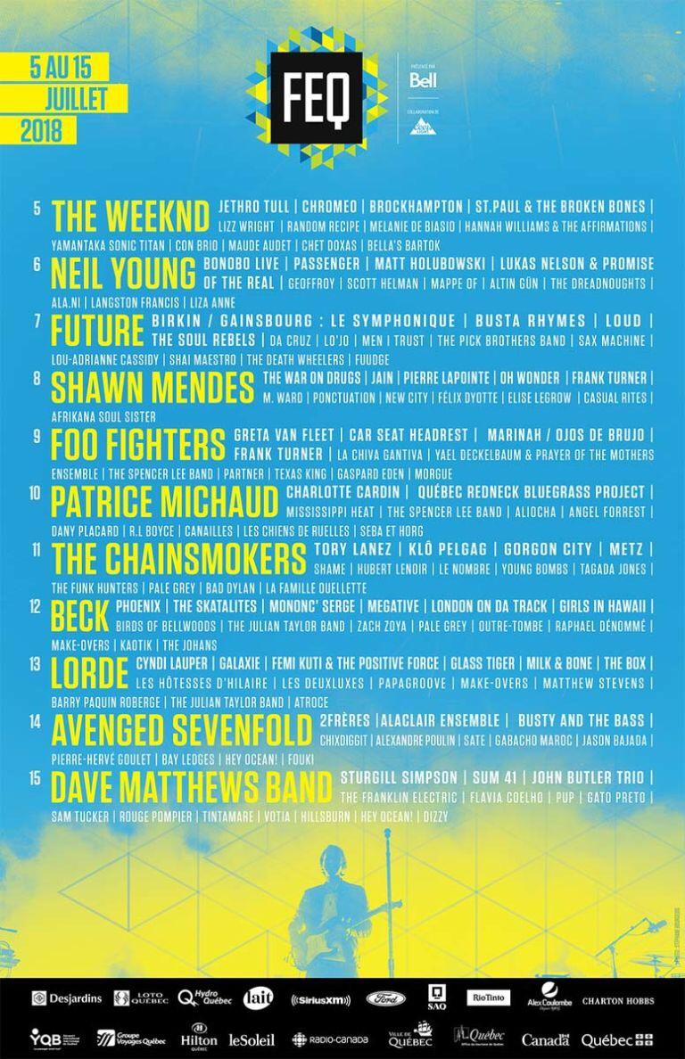 Quebec City Summer Festival (who isn't only a rap festival) will have