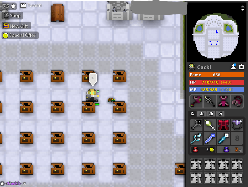Got a couple of robes farming for that ST scepter... r/RotMG