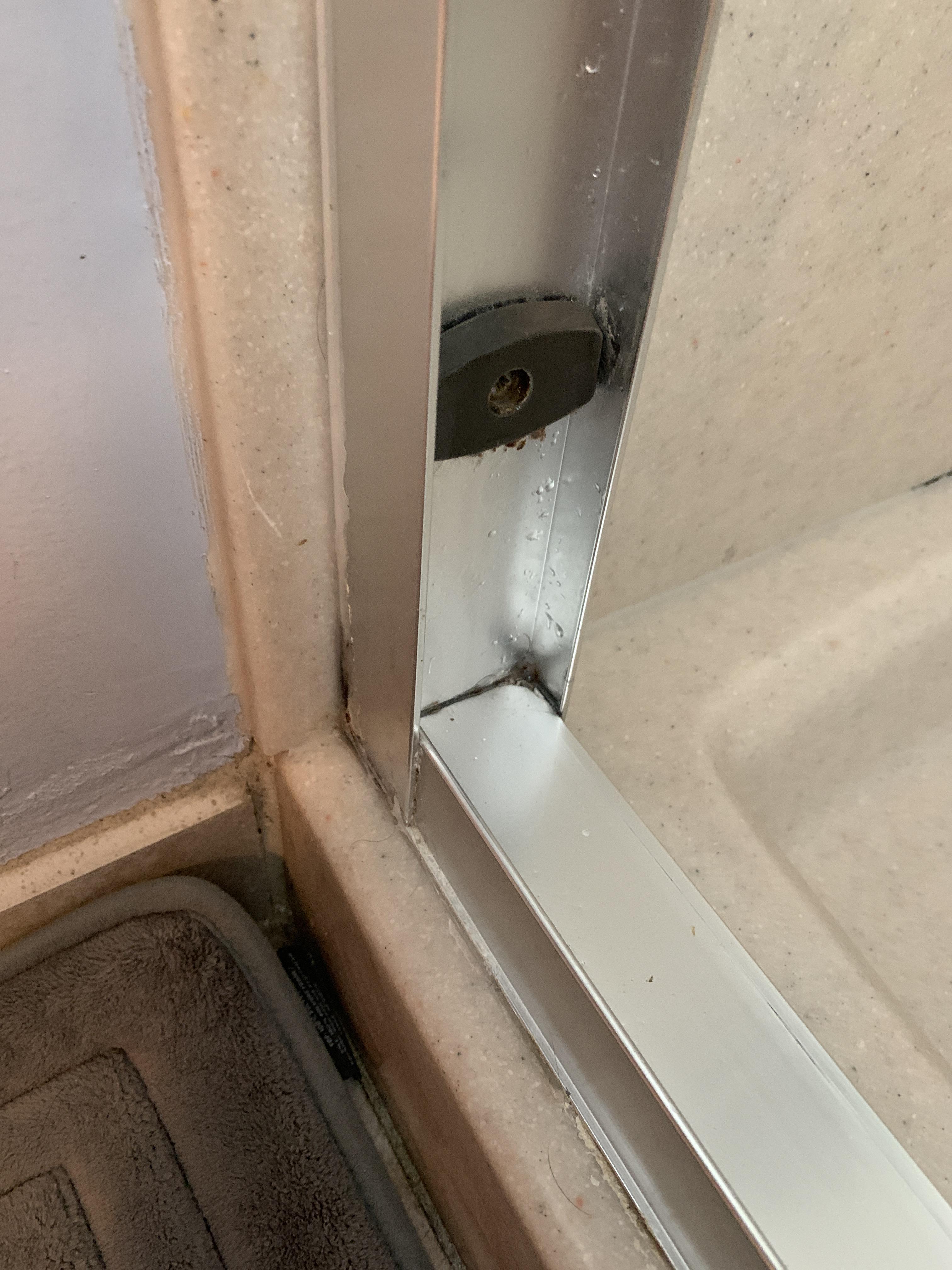 How can I clean my nasty shower door track? I can’t get in there. r/CleaningTips