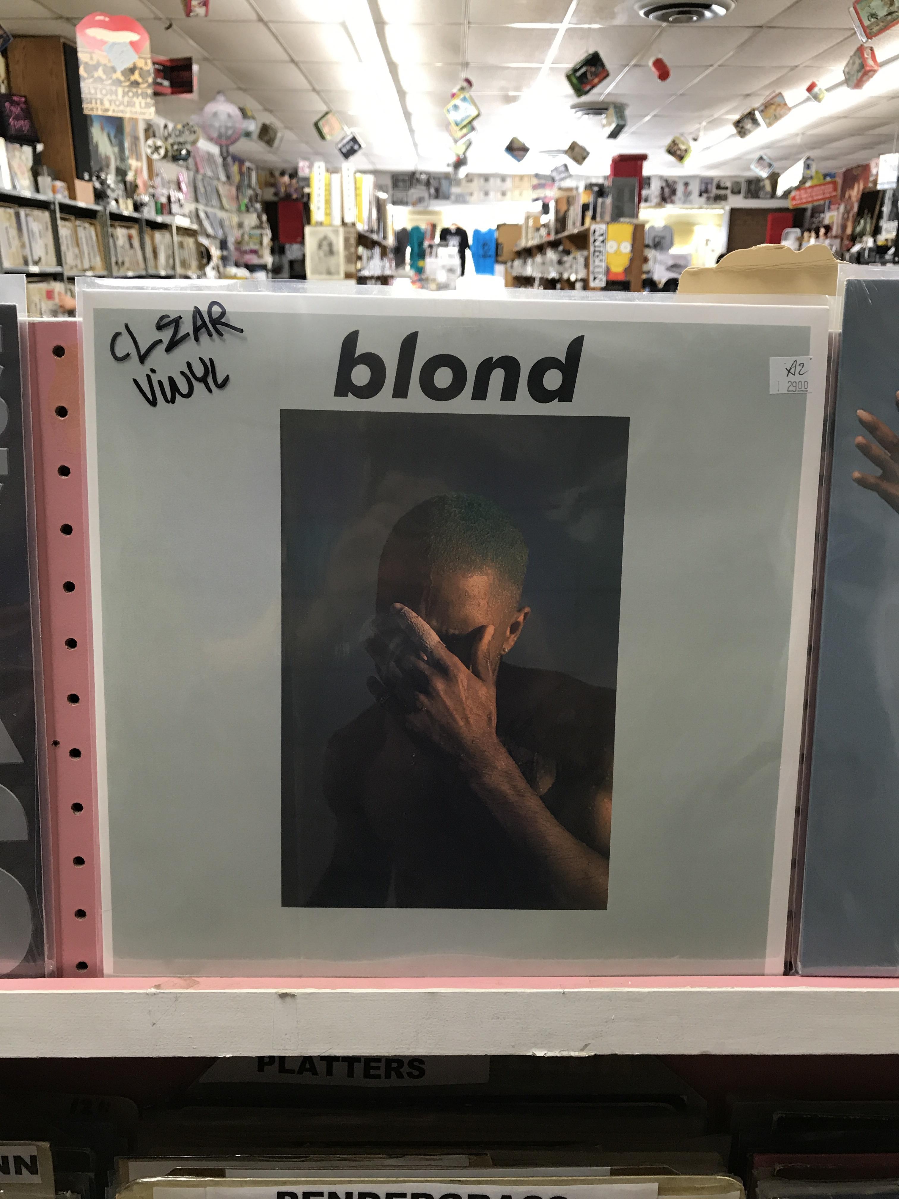 Is this a legit Blond Vinyl? r/FrankOcean