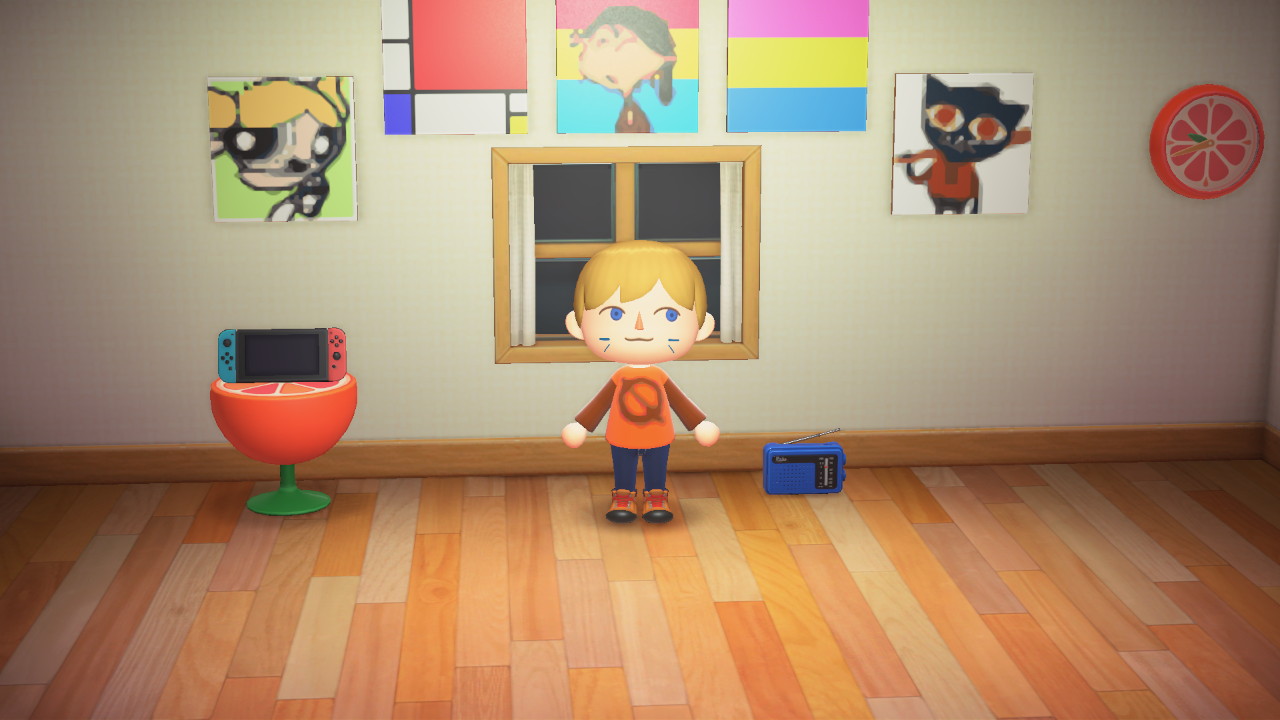 Trash Mammal in Animal Crossing NightInTheWoods