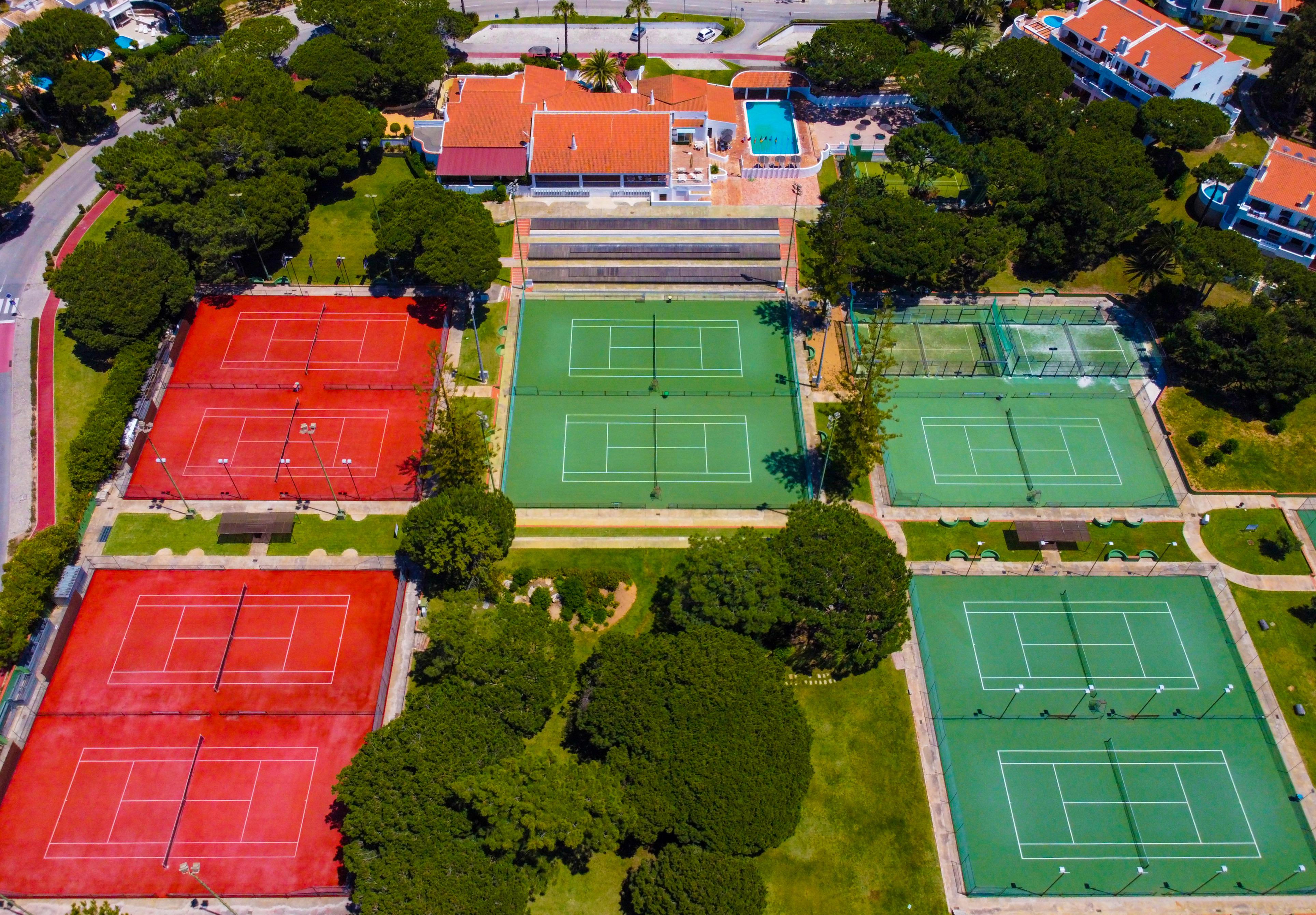 Loved how the clay courts looked from above r/tennis