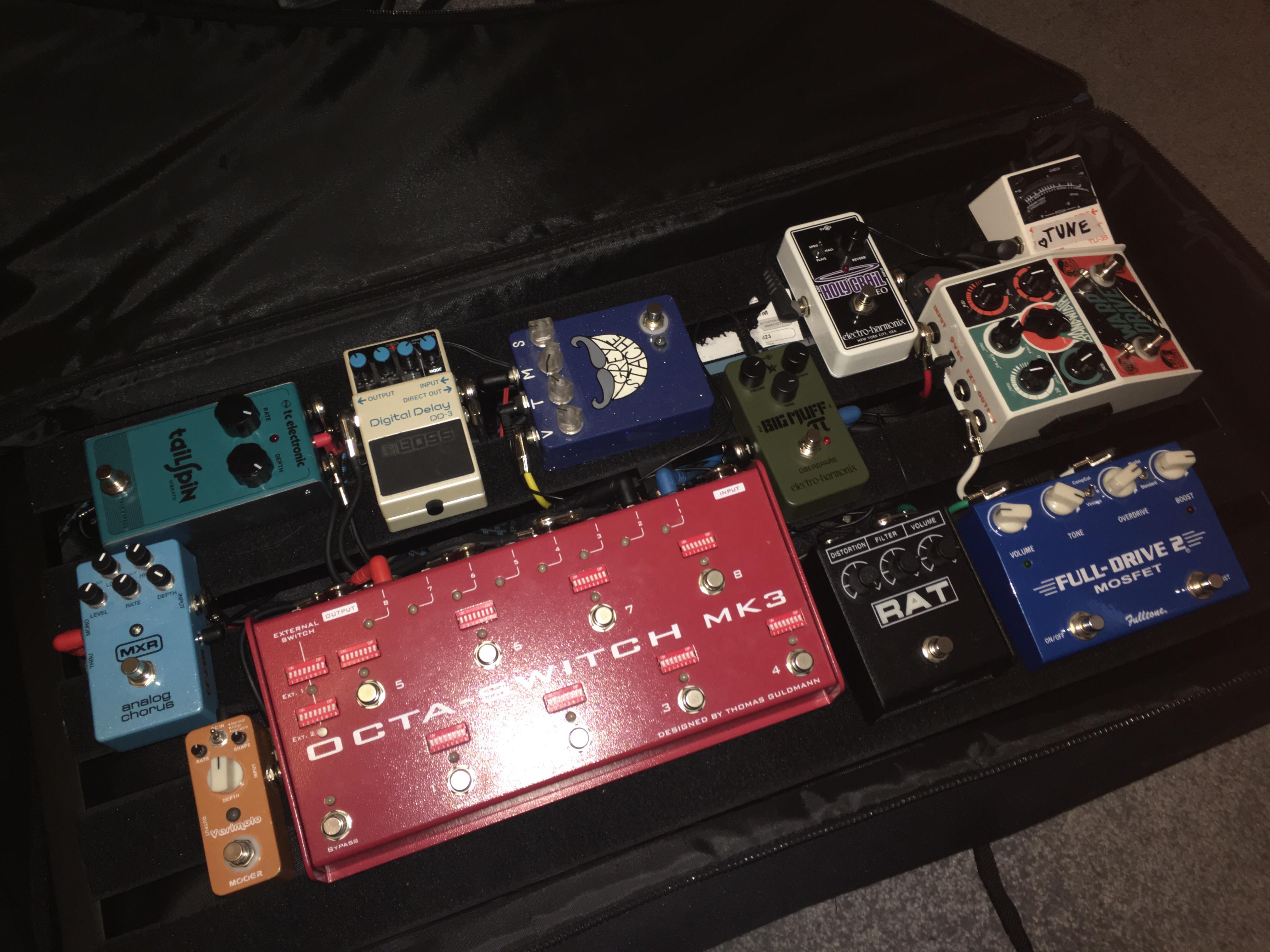 reupload for better quality shoegaze/garage rock board x r/pedalboards