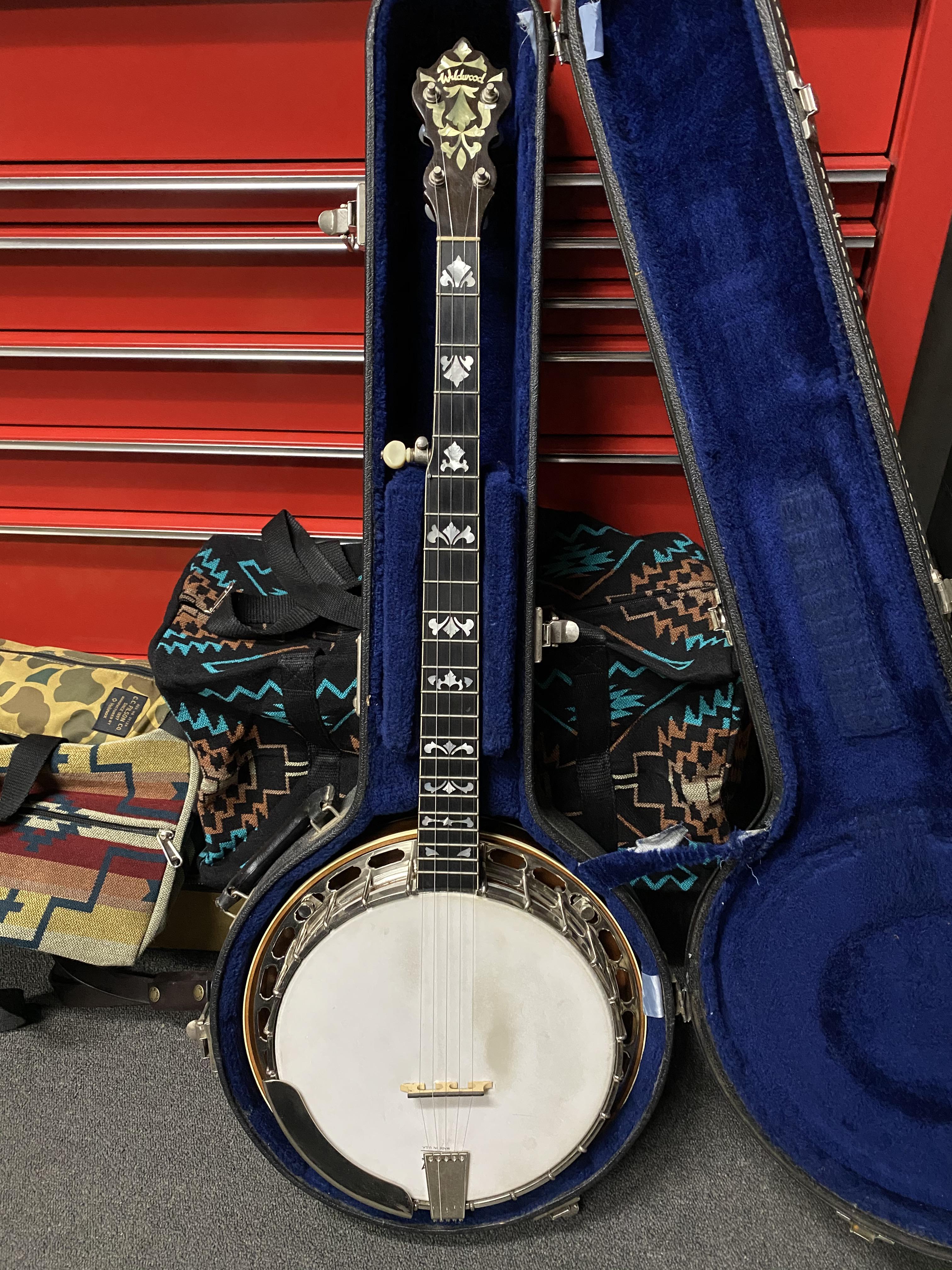 Scored my first banjo at a local pawn shop, the pawner had said he had