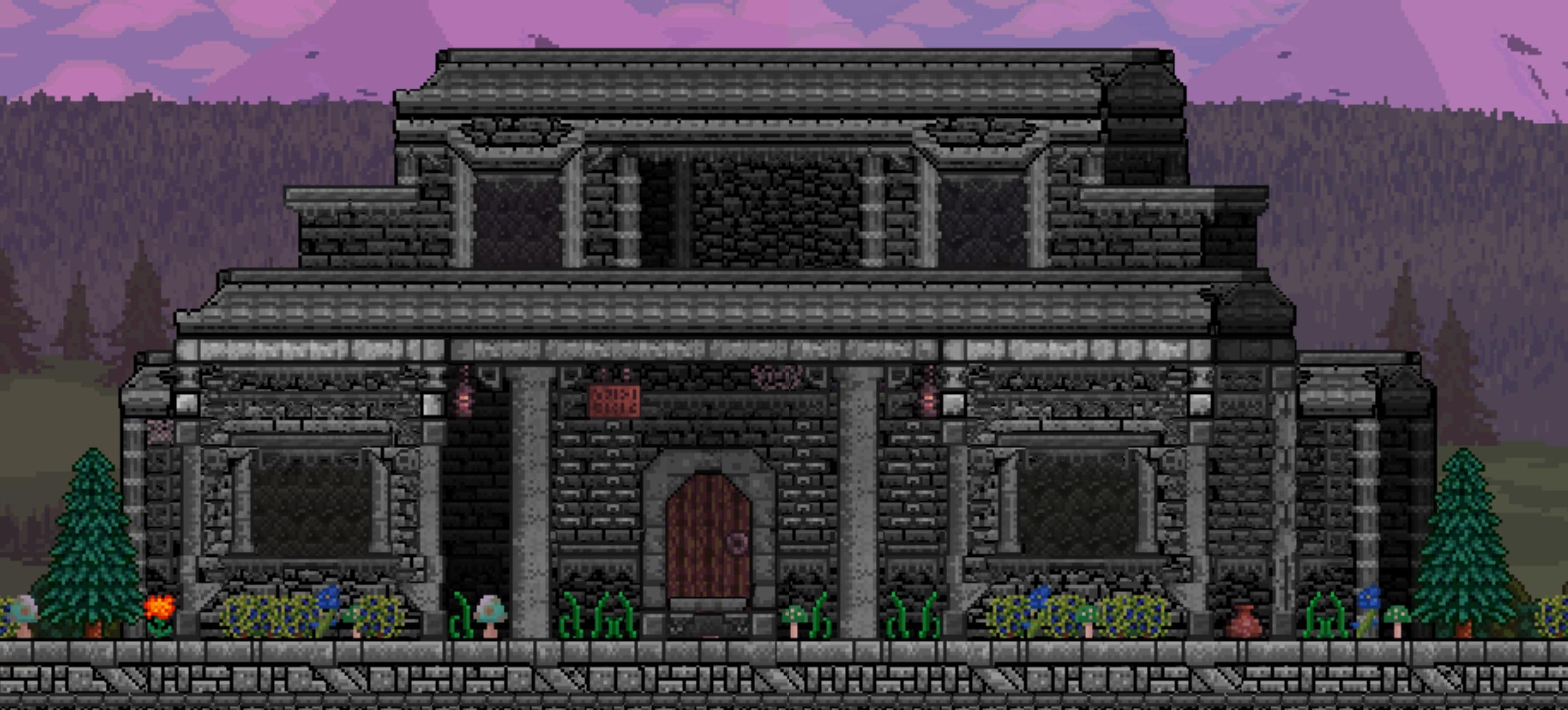 Terraria Mobile 3D Mansion, second attempt r/Terraria
