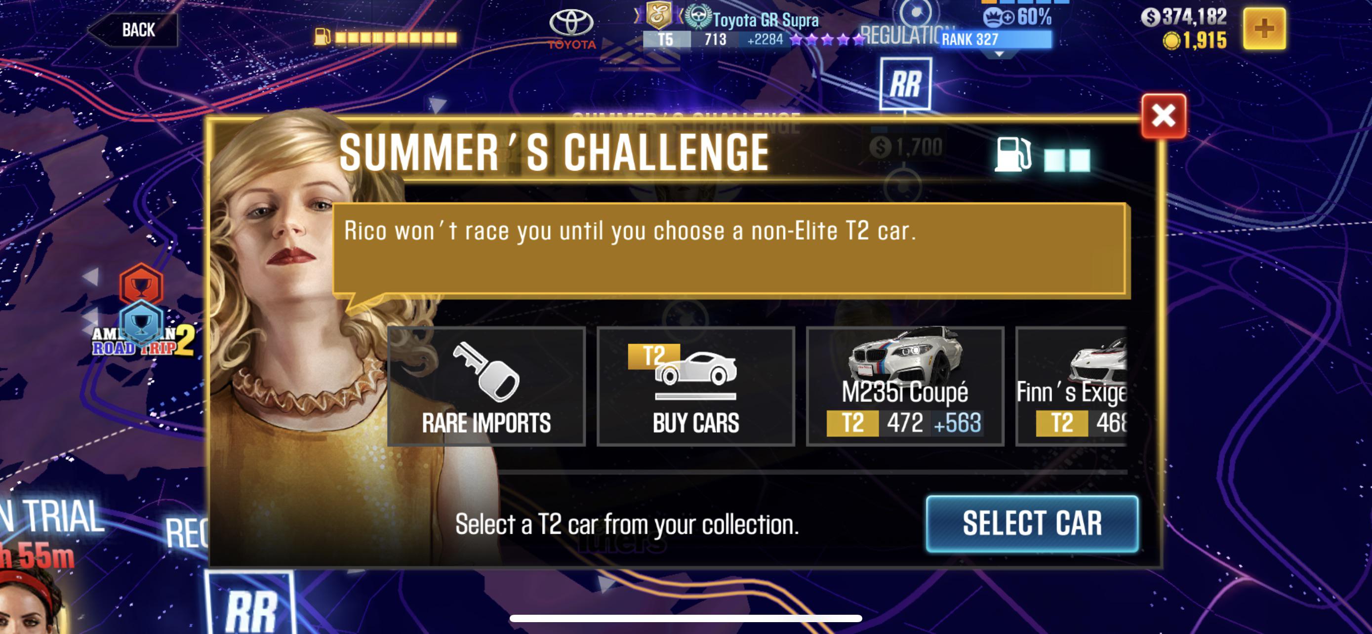 Whats the best car to use for tempest 3 tier 2? I been stuck for 4