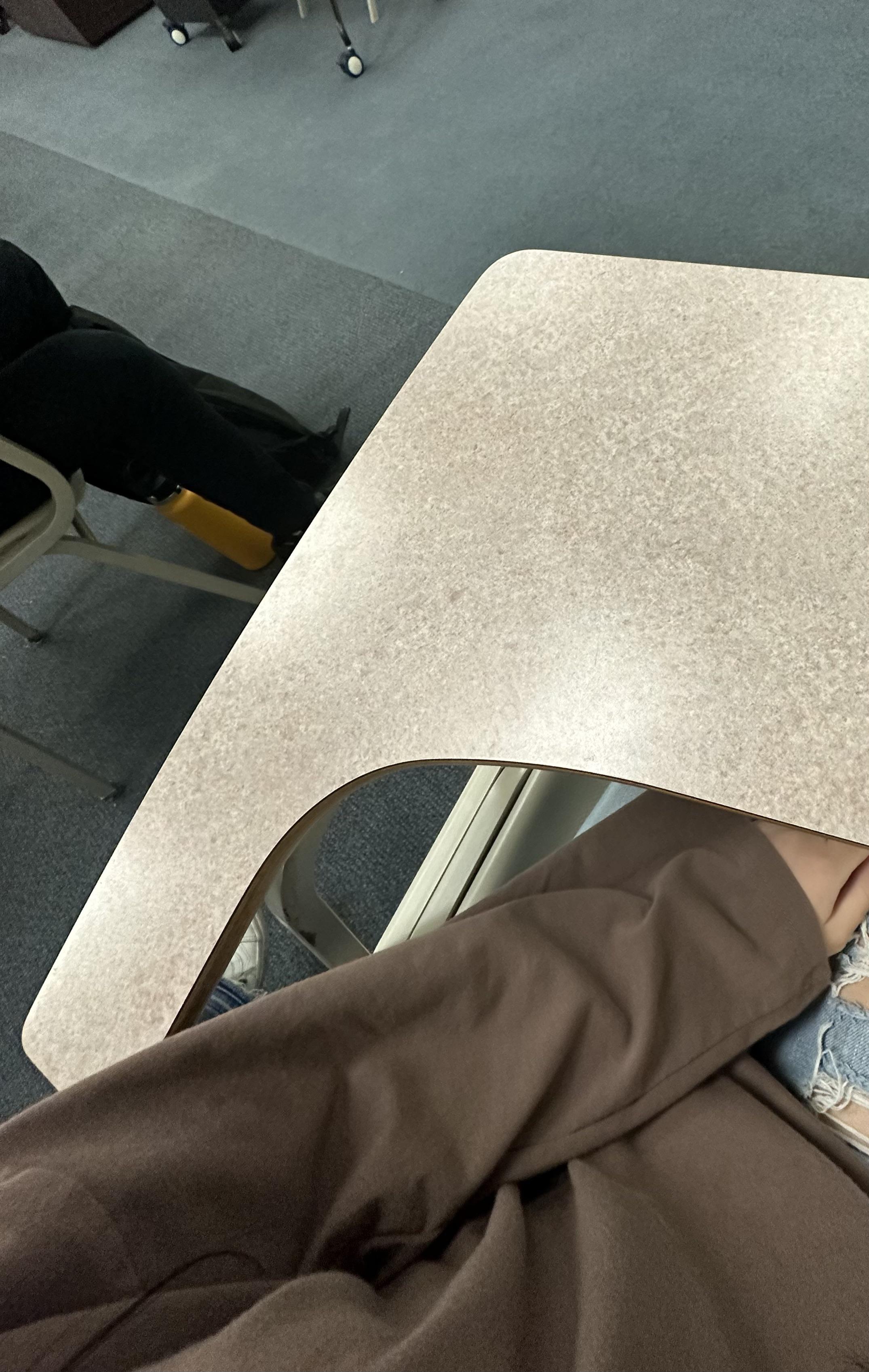 My college has desks for lefthanded people. r/mildlyinteresting