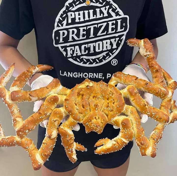 Crab pretzel ATBGE