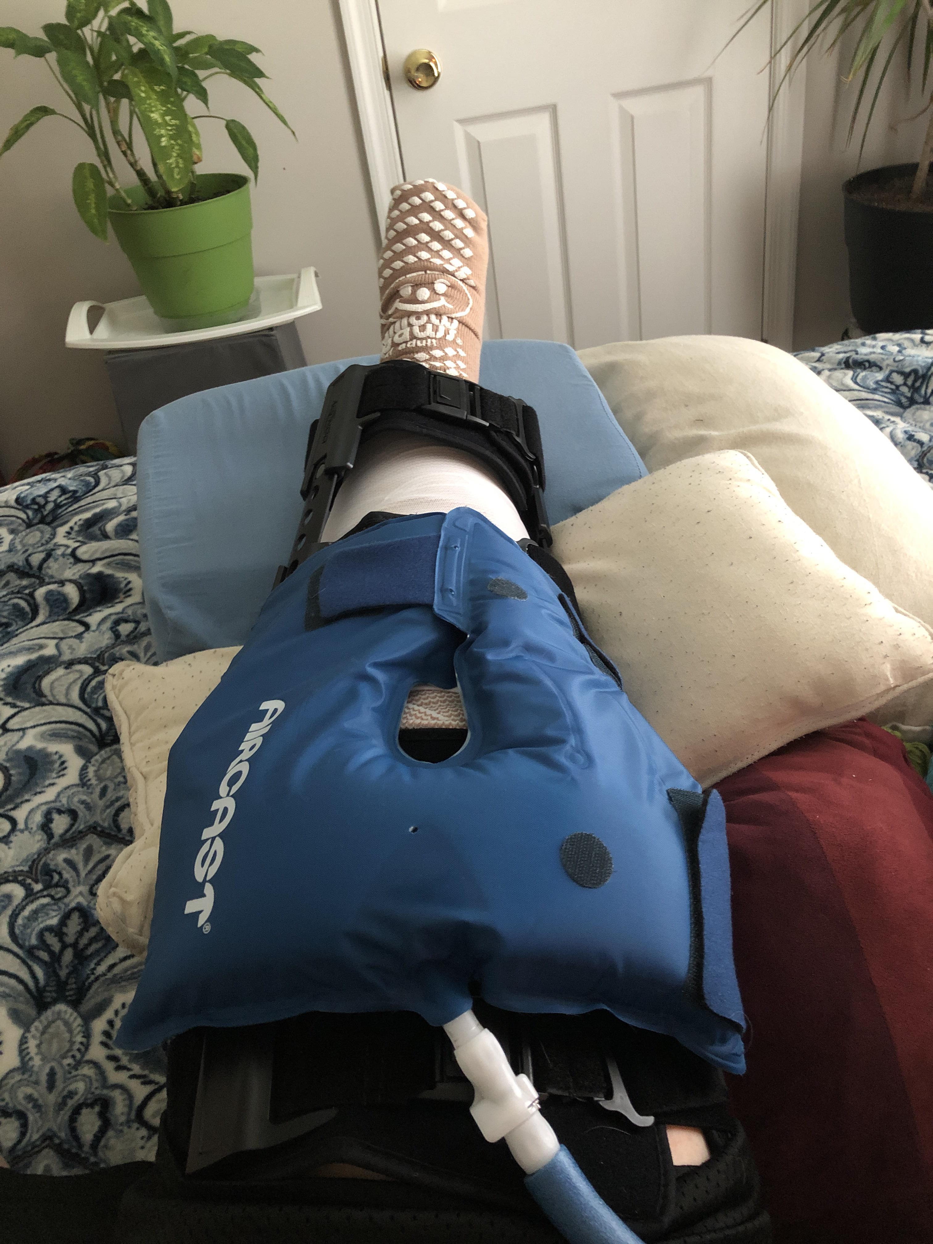I made it through! Day 1 post op. r/ACL