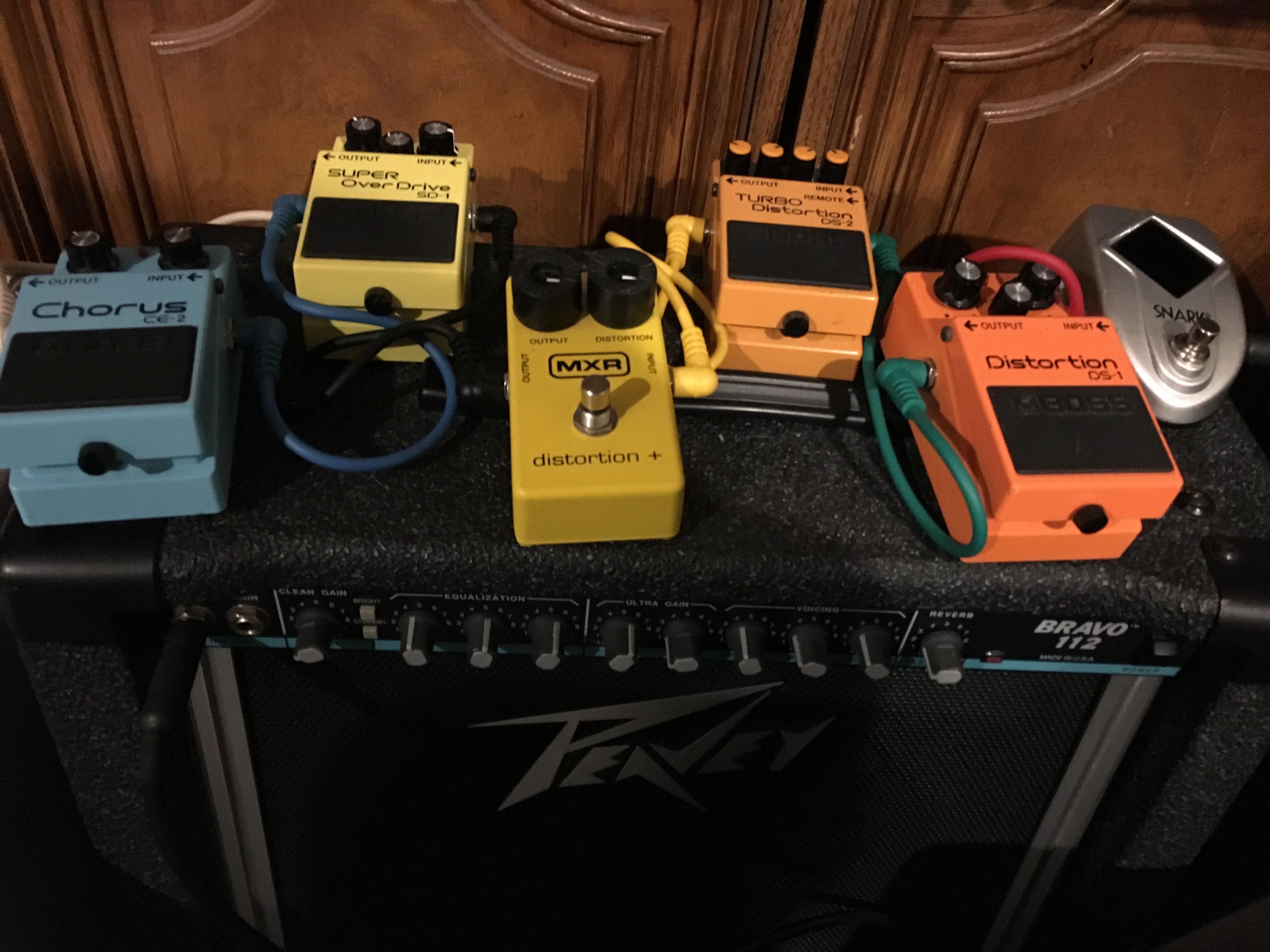 Punk/Rock Inspired Pedal Board r/guitarpedals