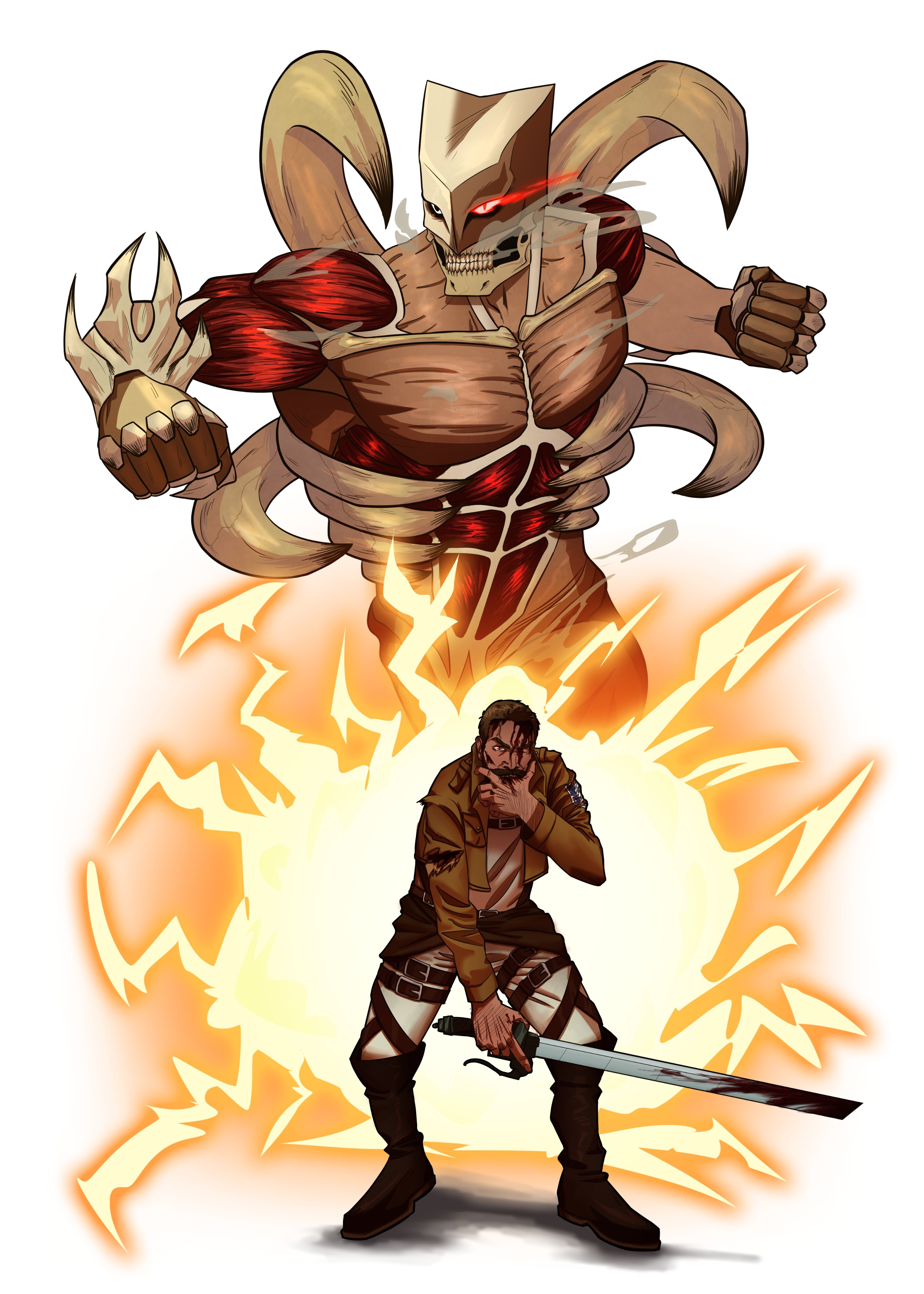 Titan design OC I did r/ShingekiNoKyojin