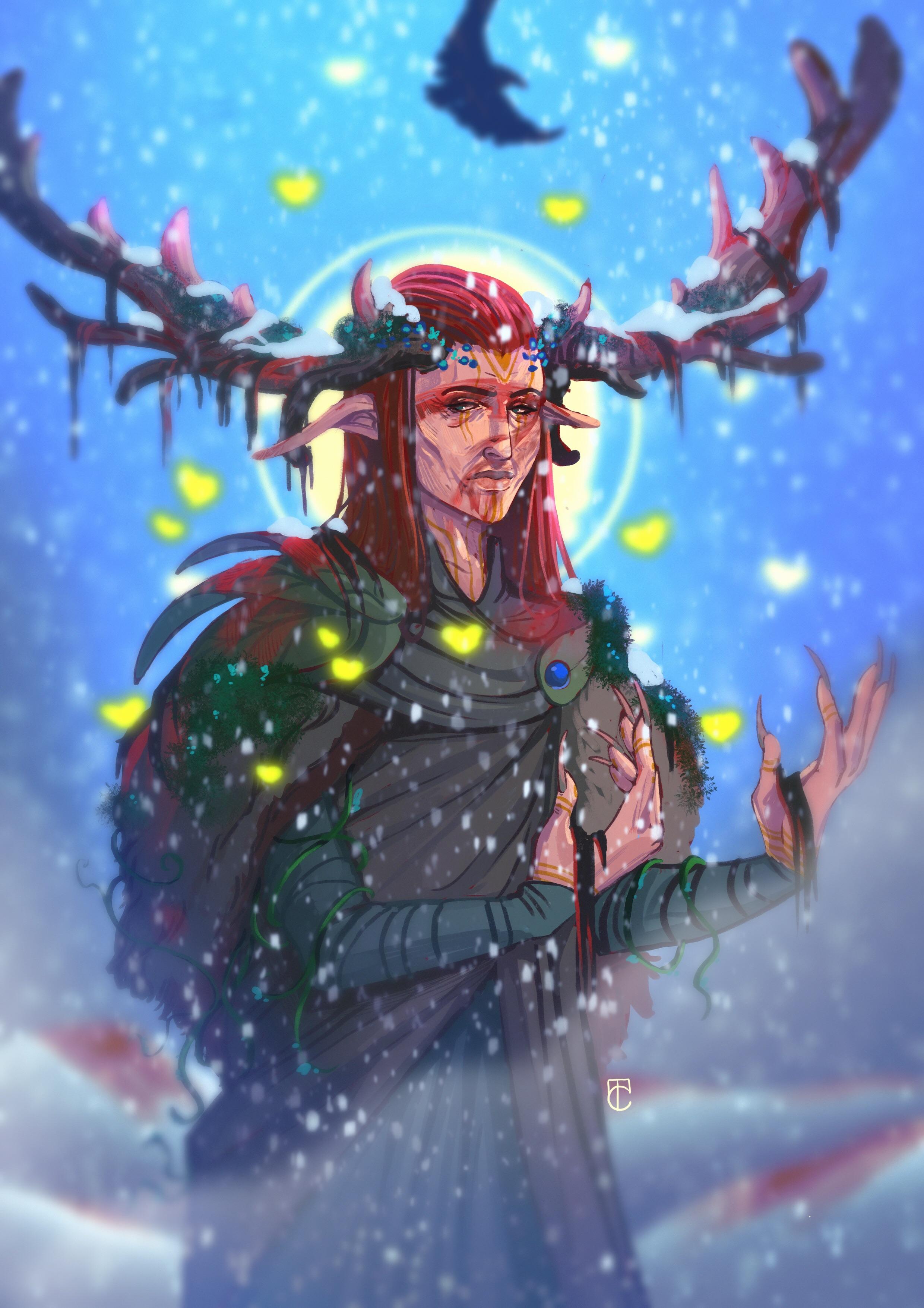 Keyleth Turns Into A Dragon / And she also controls the weather