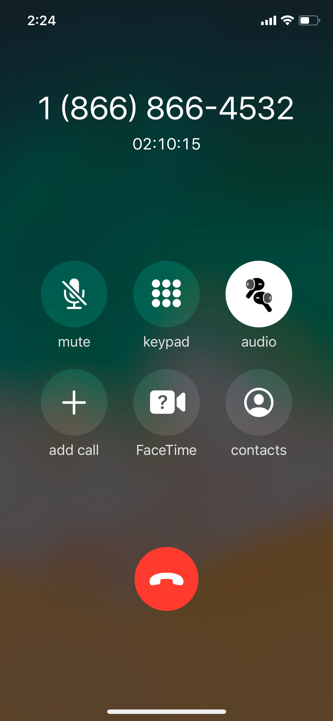 On hold for phone customer service for over 2 hours. Waited even while