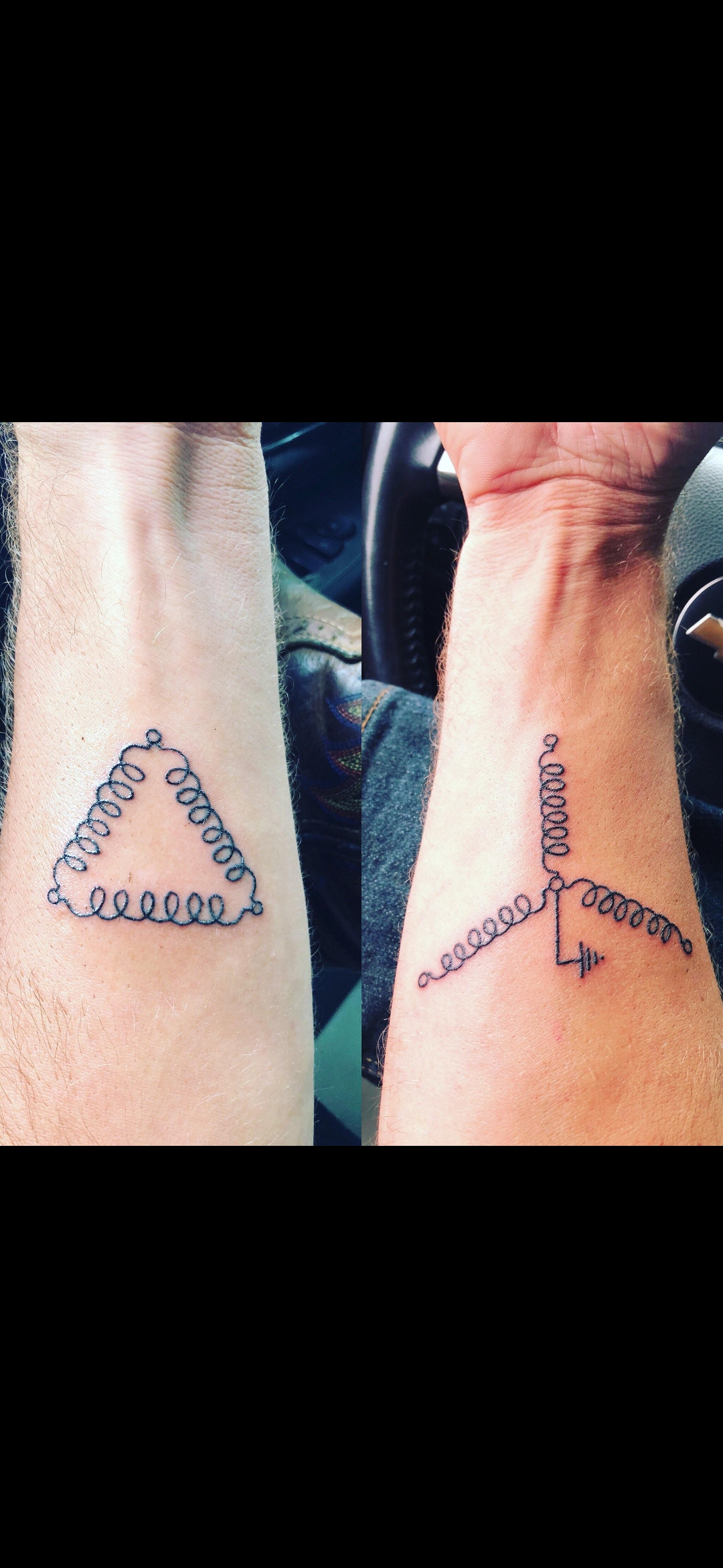 What do you think of this electrical tattoo design