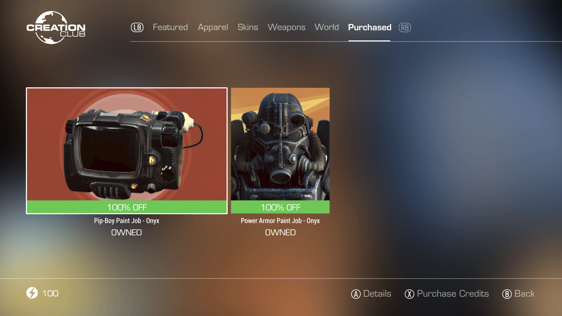 [FO4] Not sure if anybody knows, but they PipBoy Paint JobOnyx and