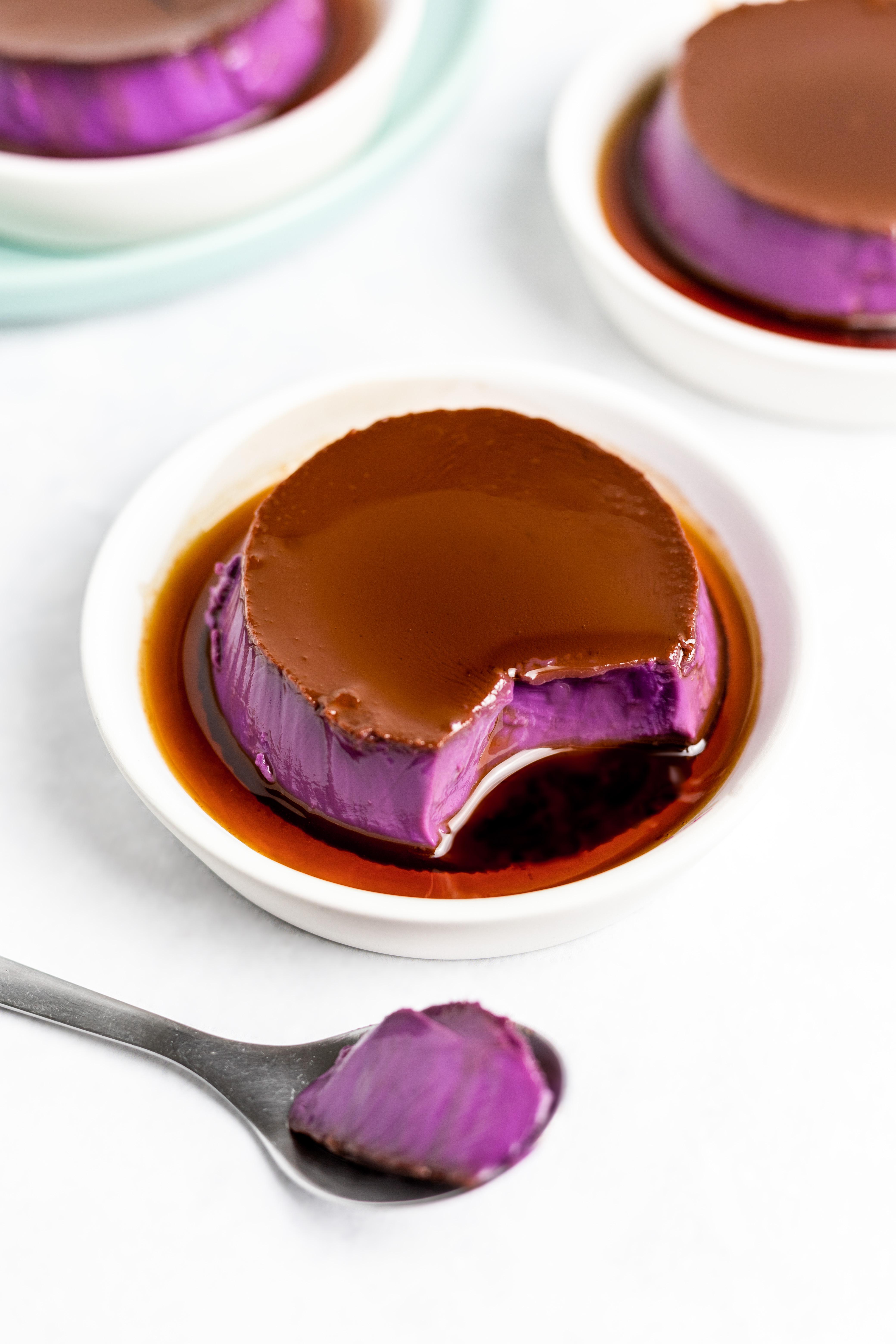 Ube Leche Flan r/Baking