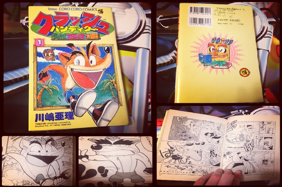 Is there is a HighQuality scan of the Crash Bandicoot Manga cover anywhere? r/crashbandicoot