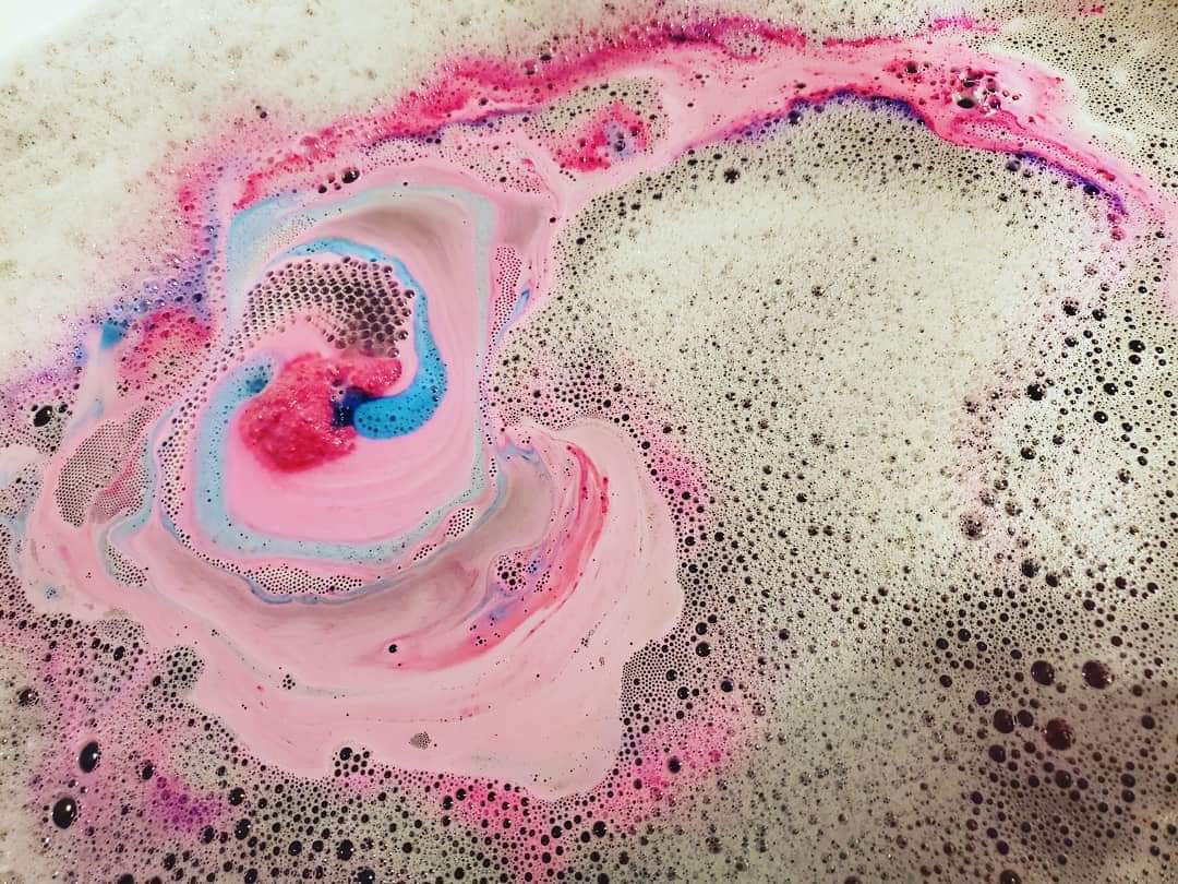 Monsters ball + Dr Teal's lavender bubble bath. r/LushCosmetics