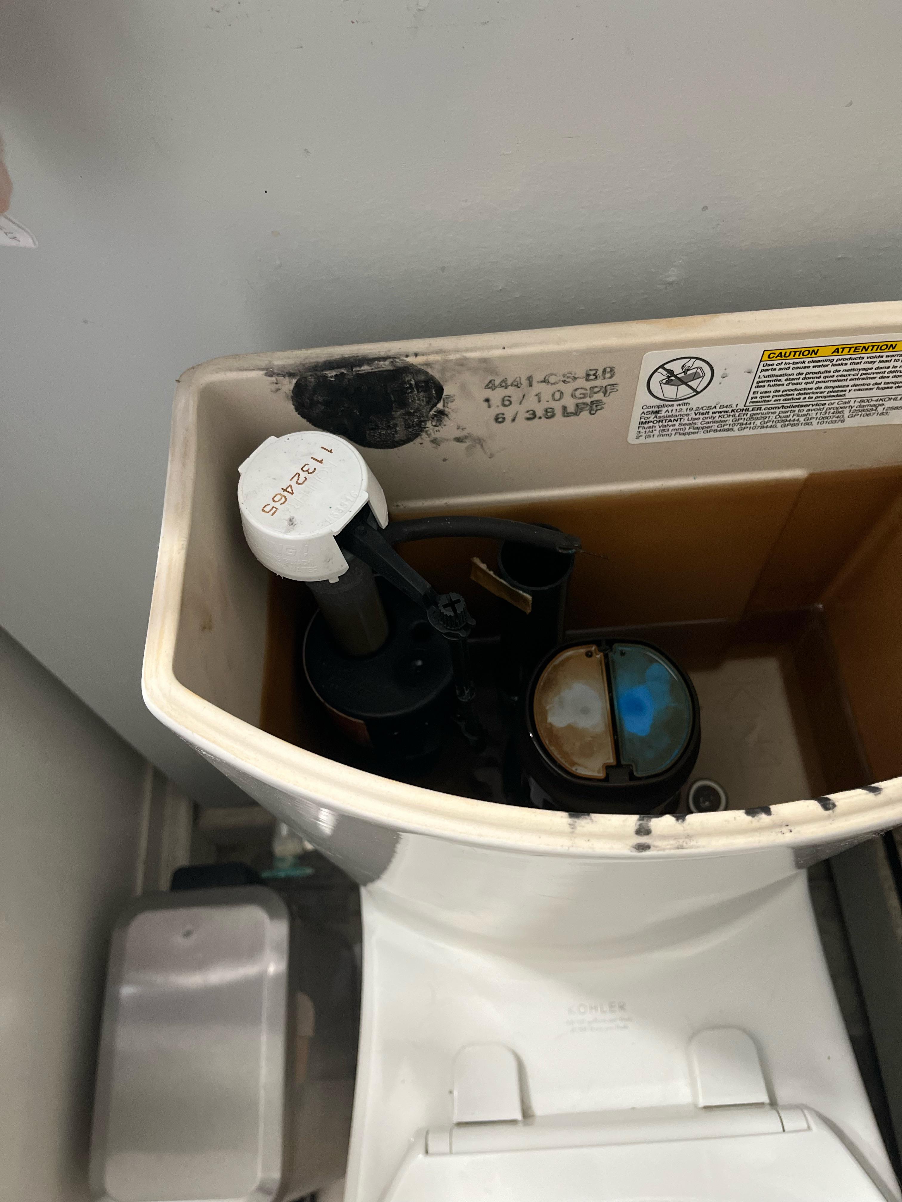 Toilet not filling r/howto