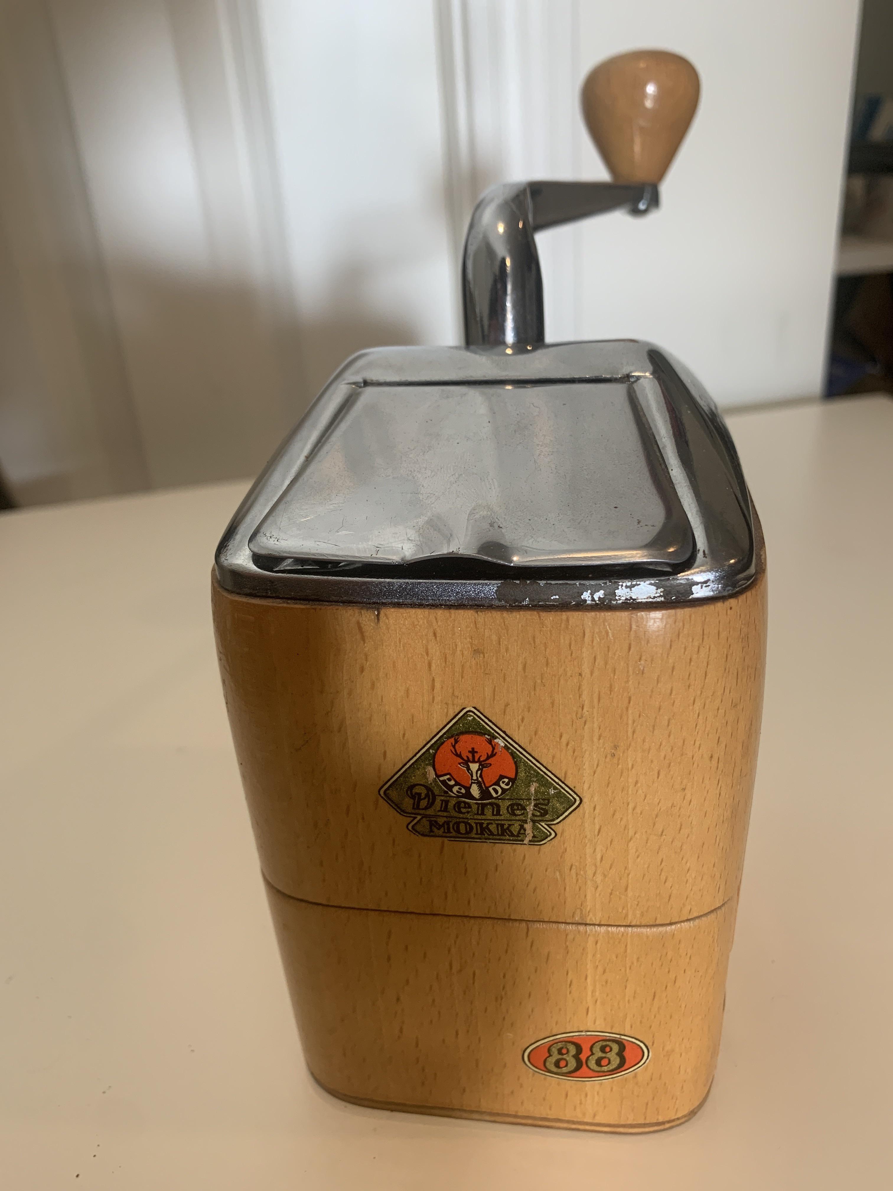 Found this Beautiful vintage German made coffee grinder for 13 r