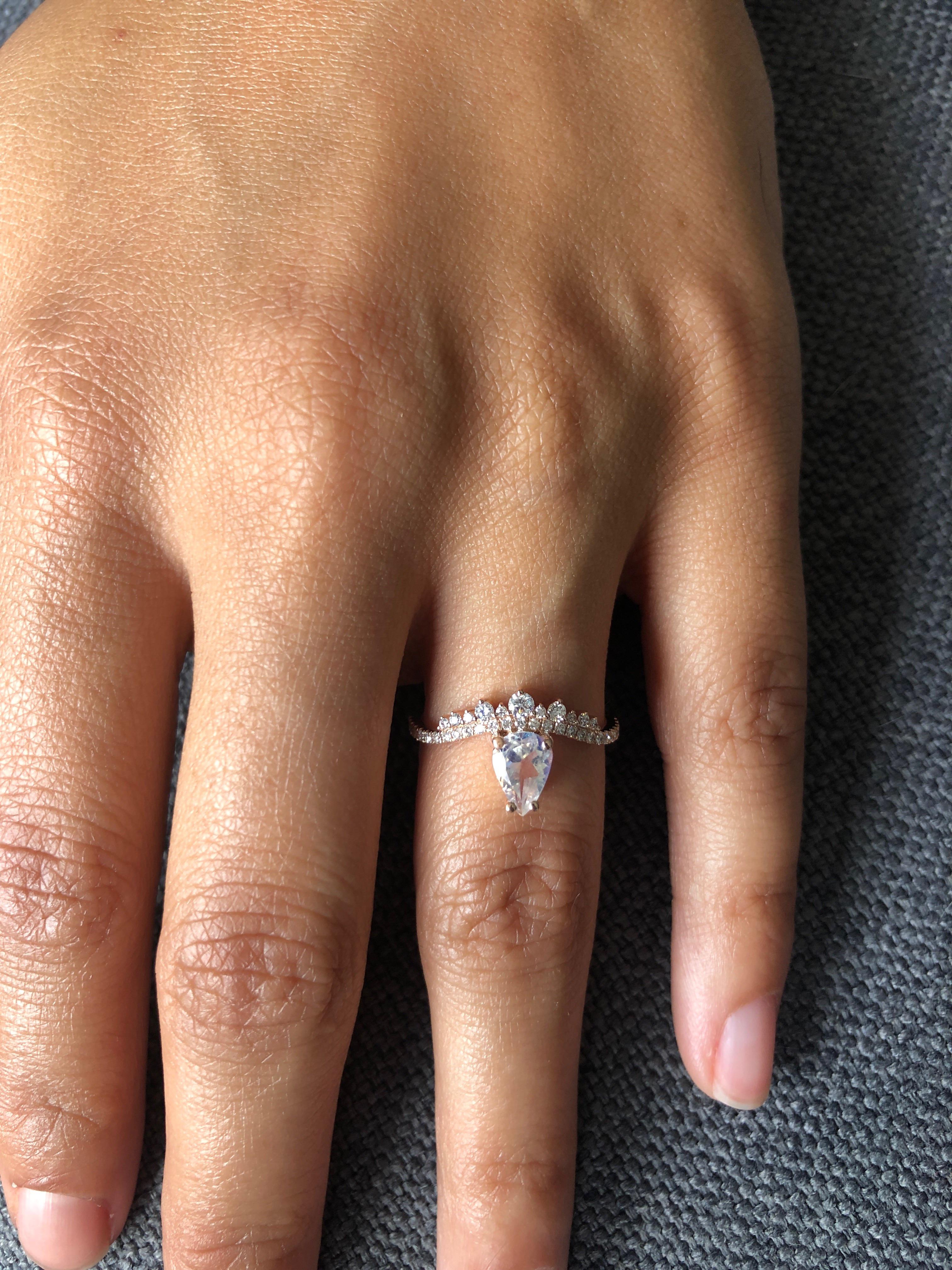 Hi lovelies, any on a wedding band that will go with my