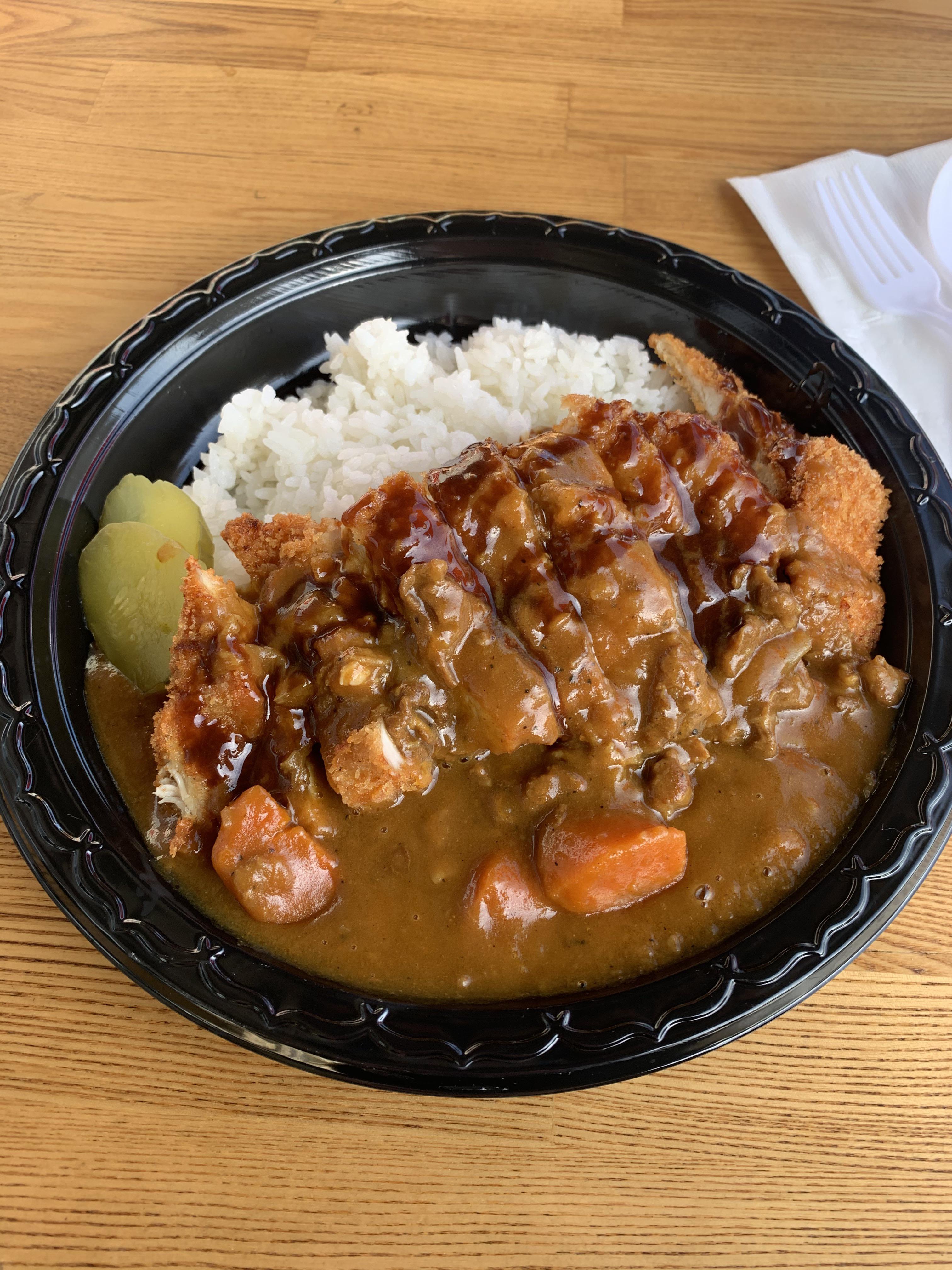 Katsu Curry from Tempura House in Sawtelle r/FoodLosAngeles