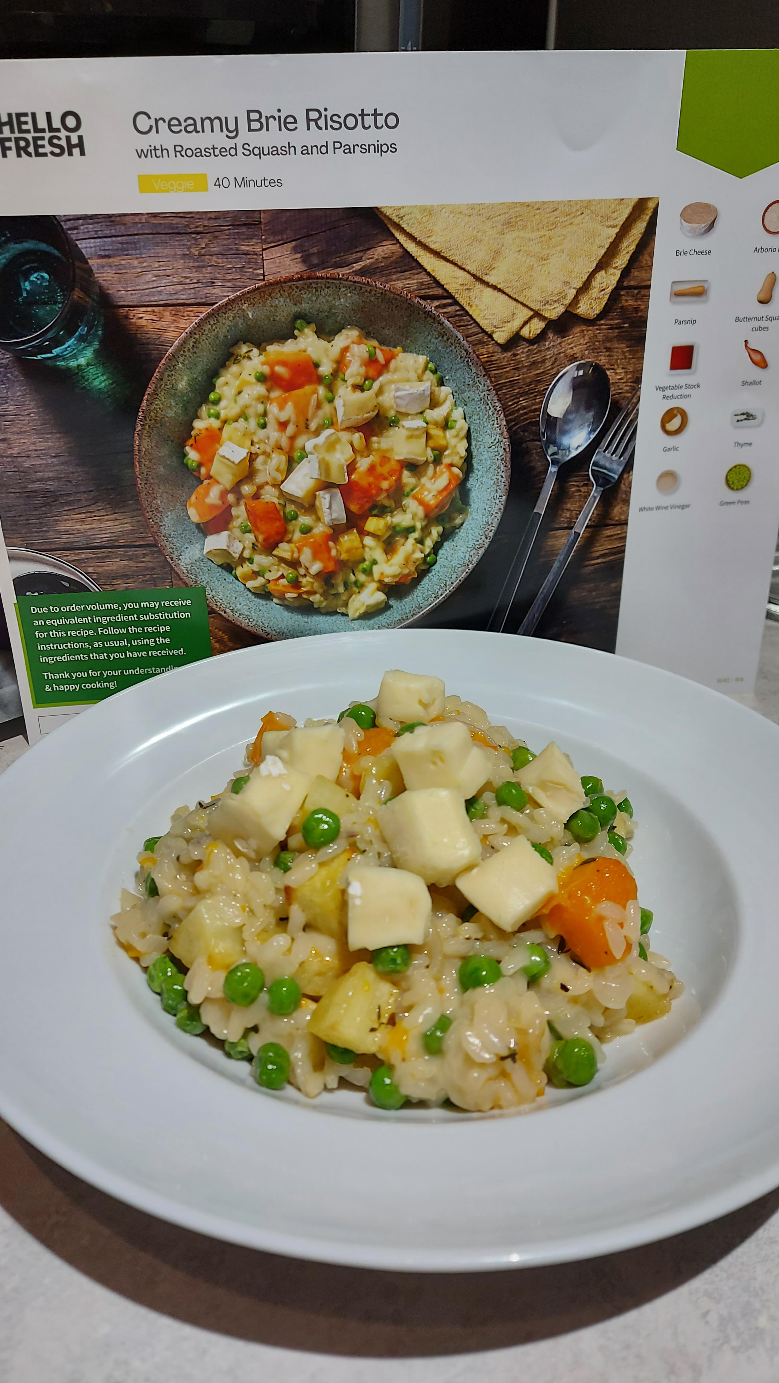 No hello fresh delivery this week, but decided to recreate one of my