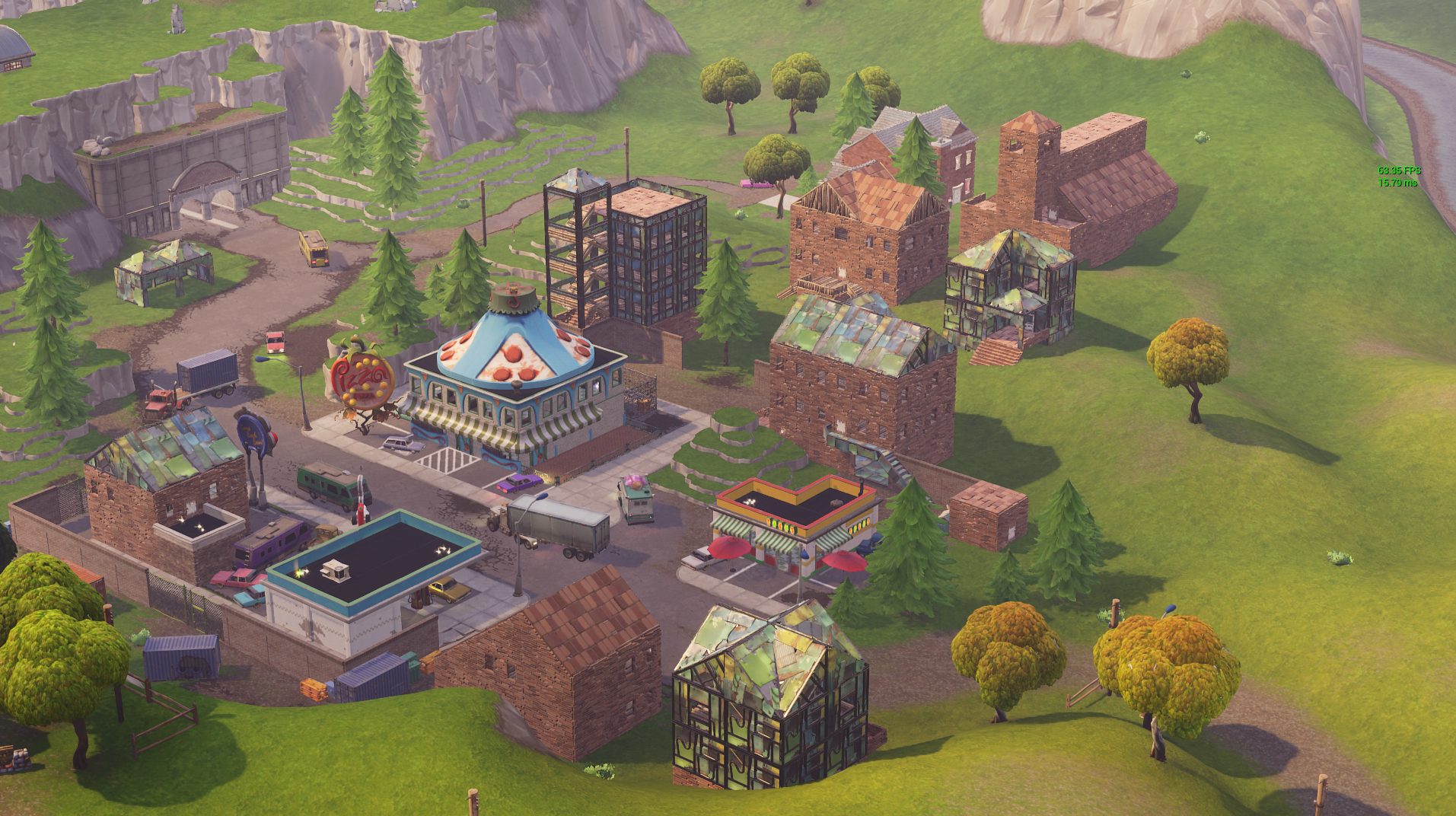 Can we please turn Tomato Town into an actual town? Fortnite Battle