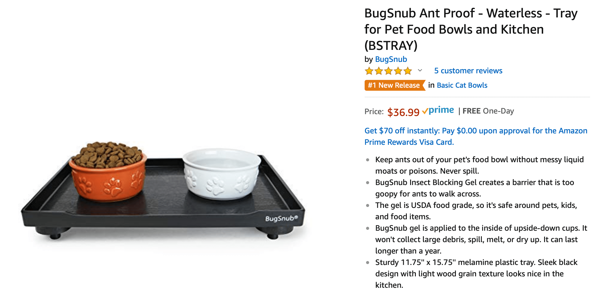 New AntProof Pet Feeding Tray! u/BugSnub