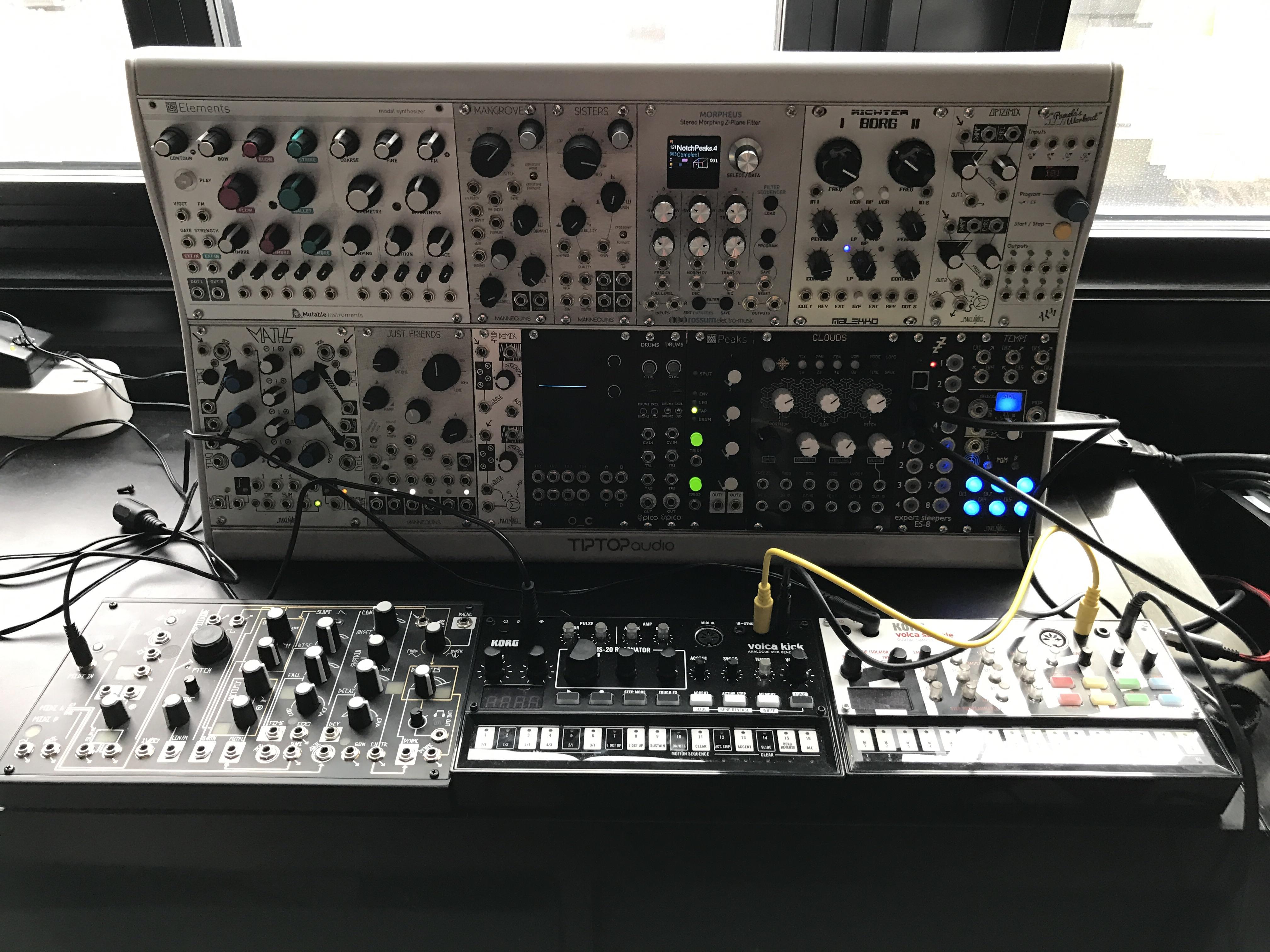 tiptop audio mantis モジュラーケース 楽器/器材