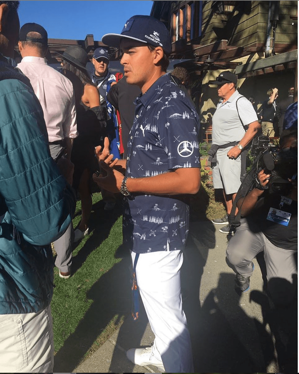 PGA Tour Style Fowler confirmed that he received permission from the