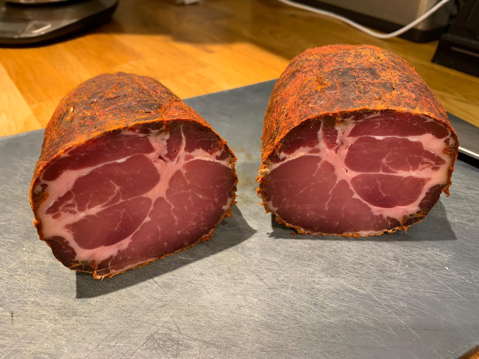 2nd Capicola of 2020 r/Charcuterie