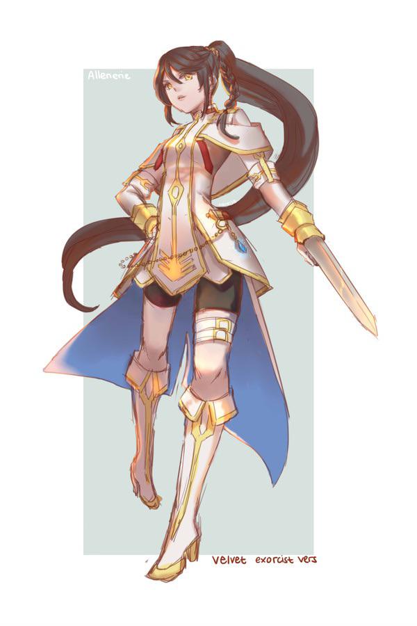 The alternate timeline where Velvet is an assassin for the Abbey r/tales